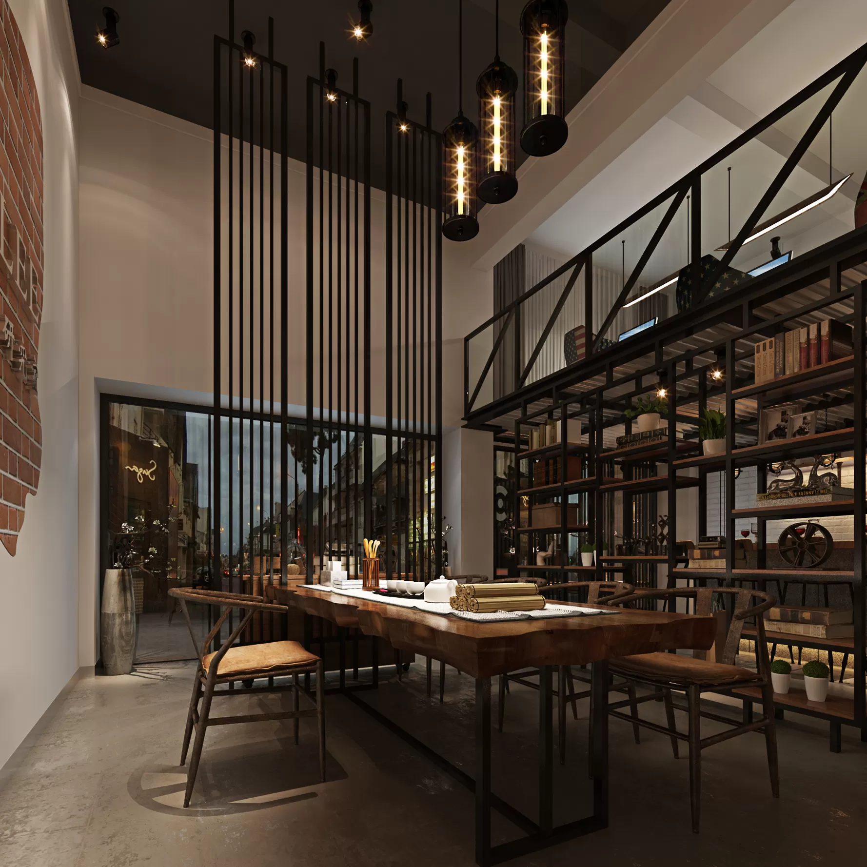 FASTFOOD STORE – 3D SCENES – 0086