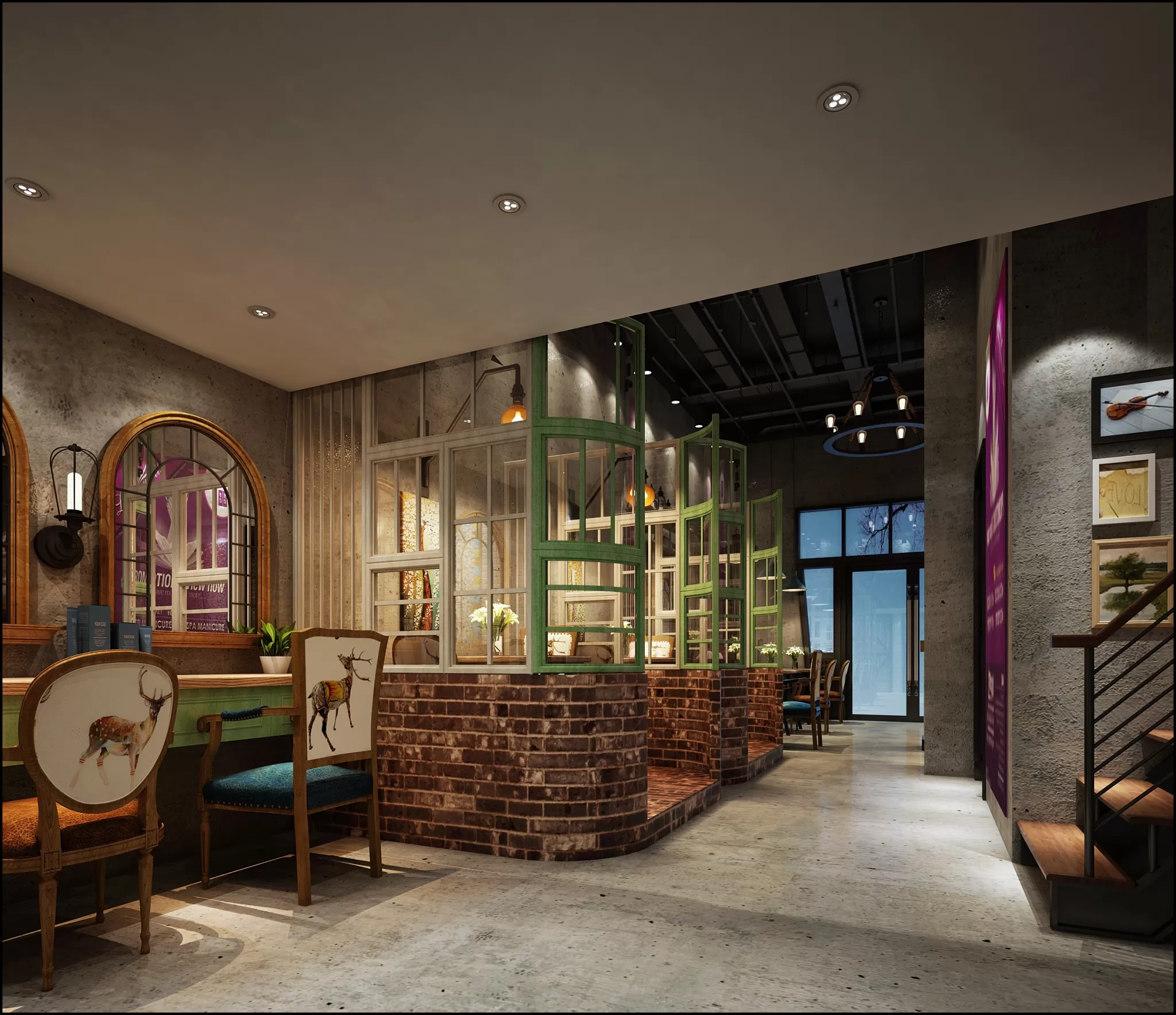 FASTFOOD STORE – 3D SCENES – 0092