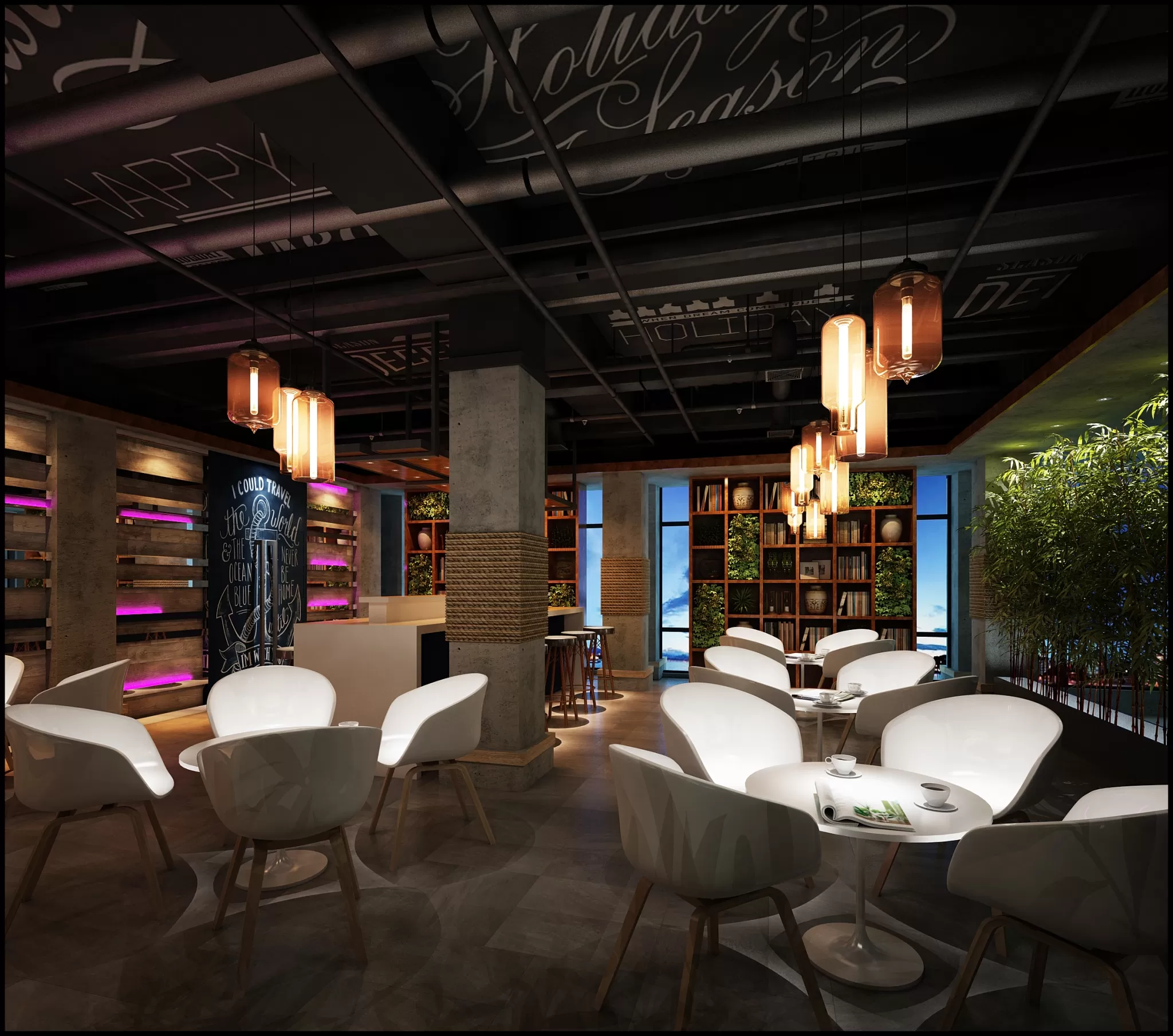 FASTFOOD STORE – 3D SCENES – 0093