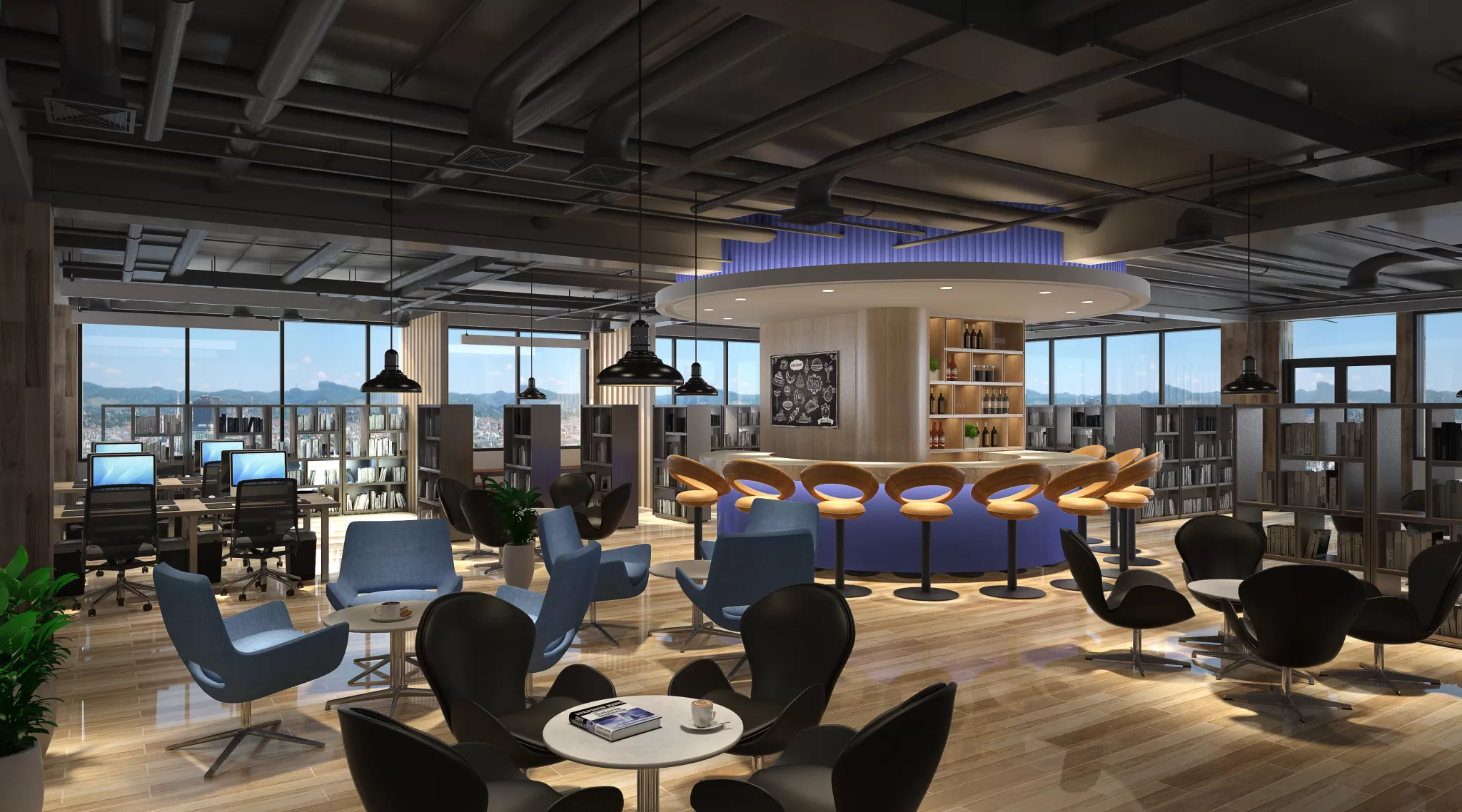 FASTFOOD STORE – 3D SCENES – 0101