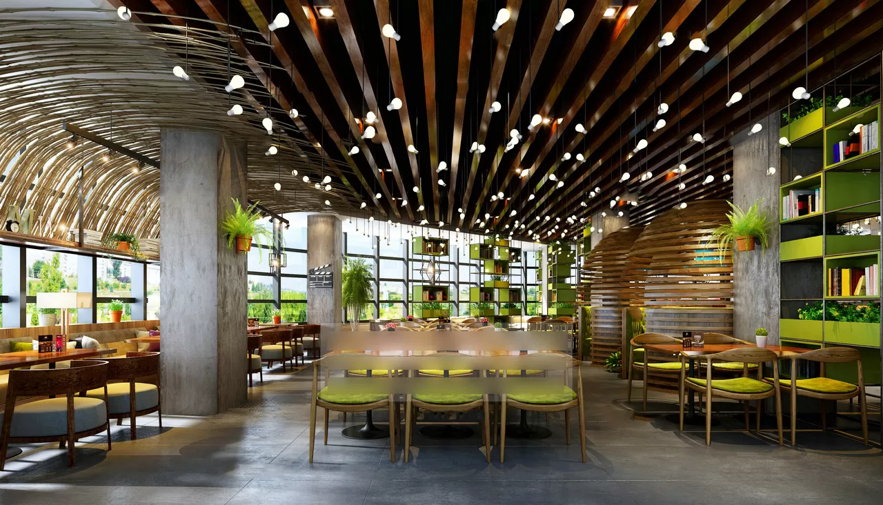 FASTFOOD STORE – 3D SCENES – 0109