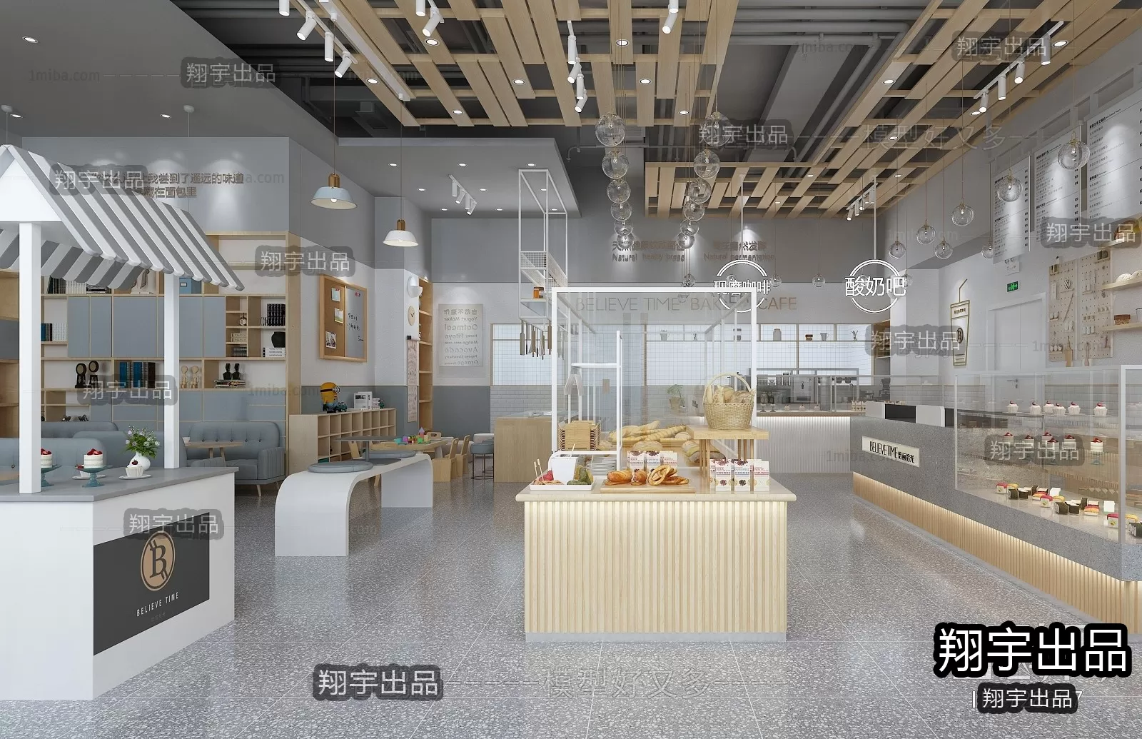 FASTFOOD STORE – 3D SCENES – 0133