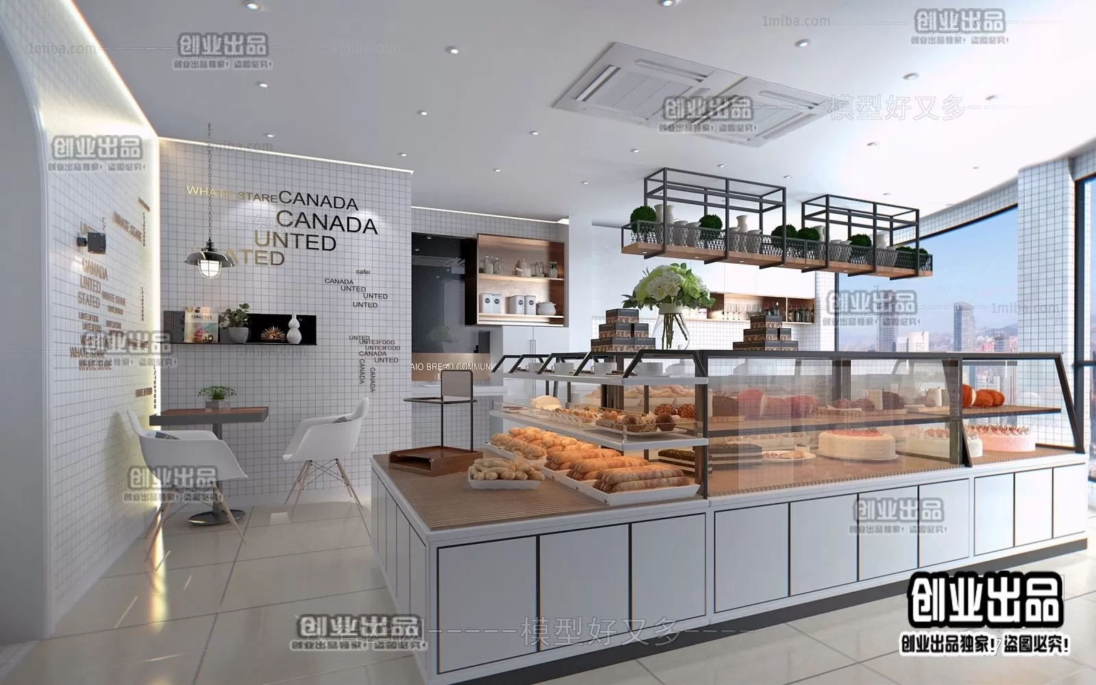 FASTFOOD STORE – 3D SCENES – 0137