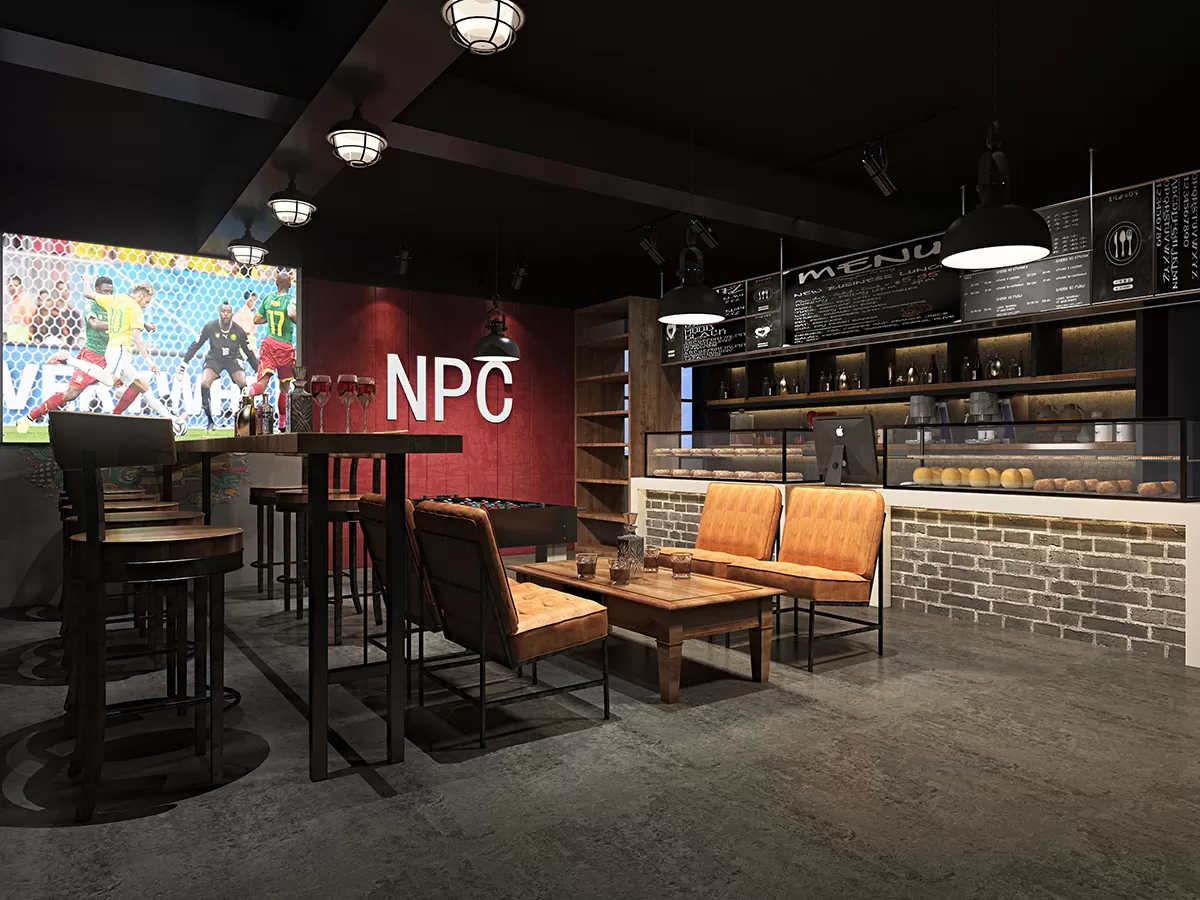 FASTFOOD STORE – 3D SCENES – 0163