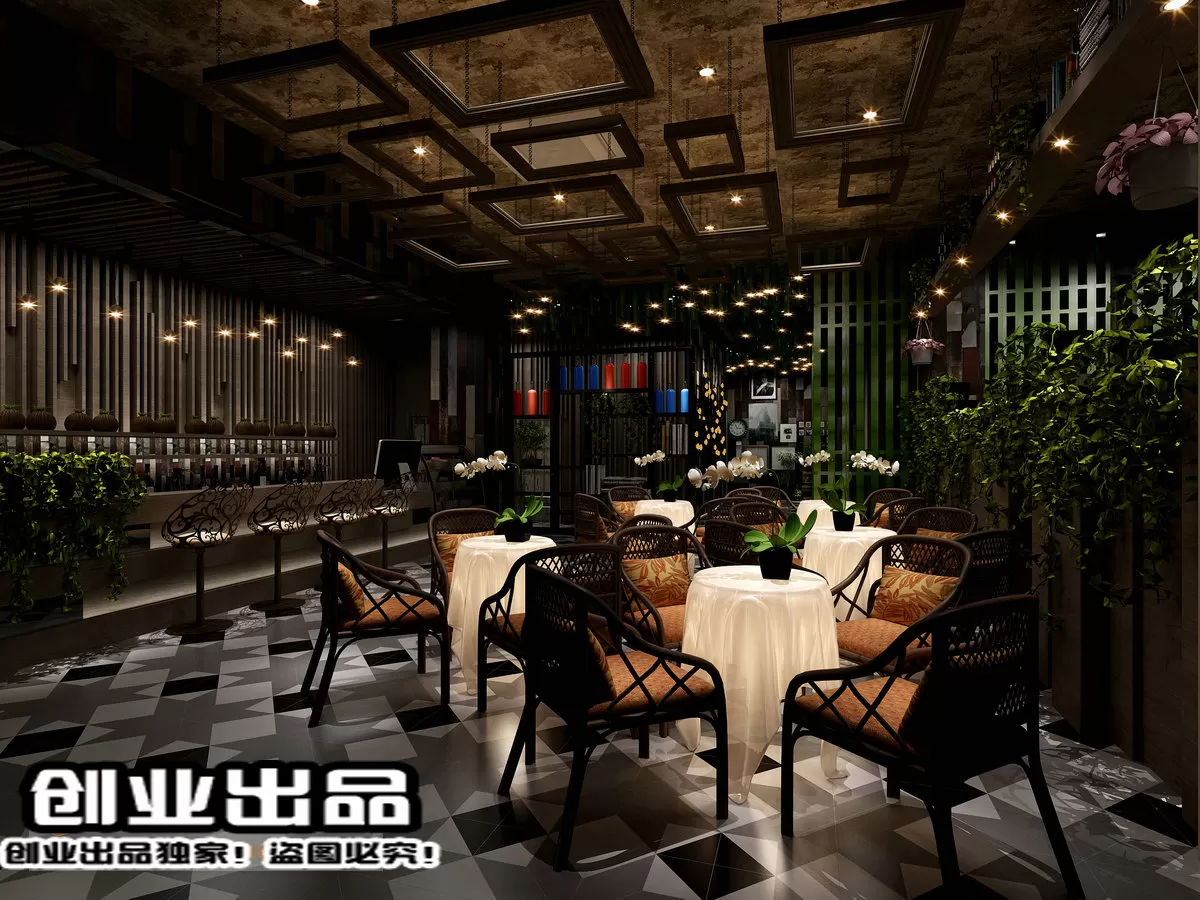 FASTFOOD STORE – 3D SCENES – 0189