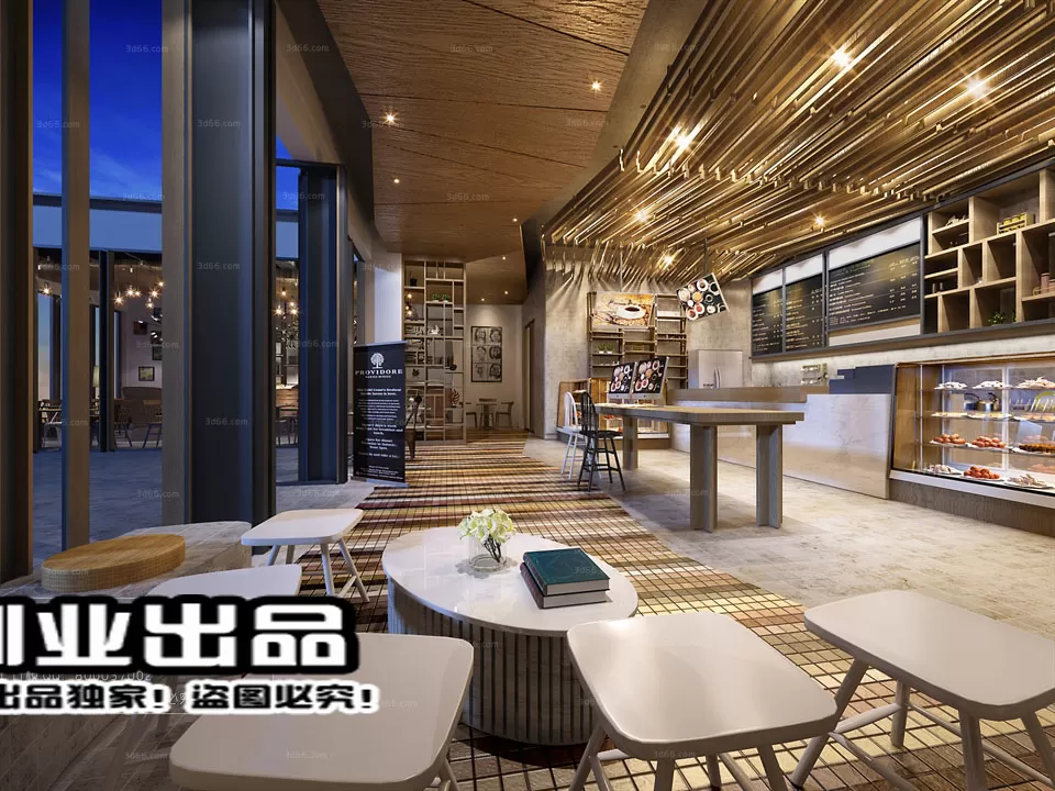 FASTFOOD STORE – 3D SCENES – 0194