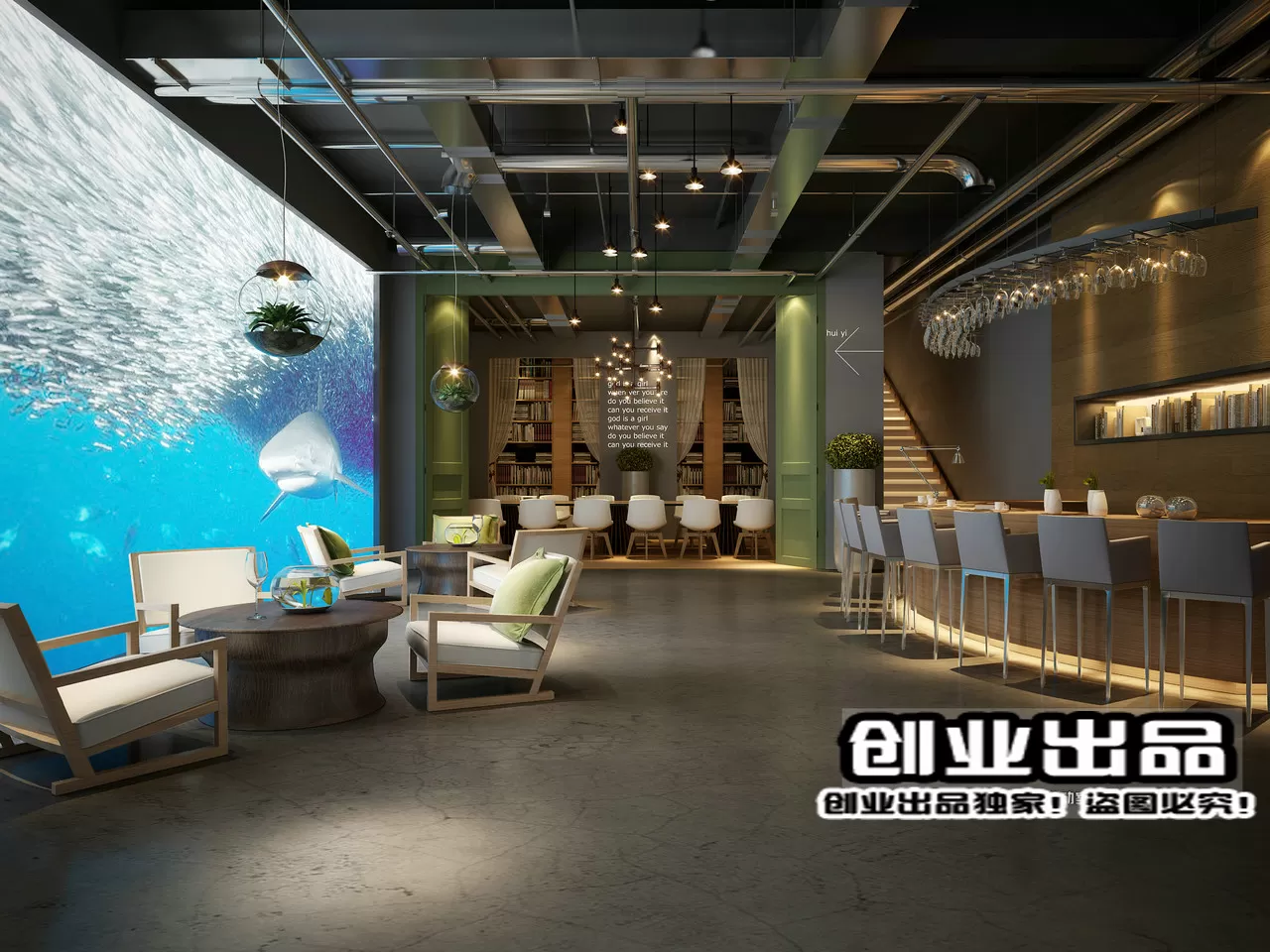 FASTFOOD STORE – 3D SCENES – 0200