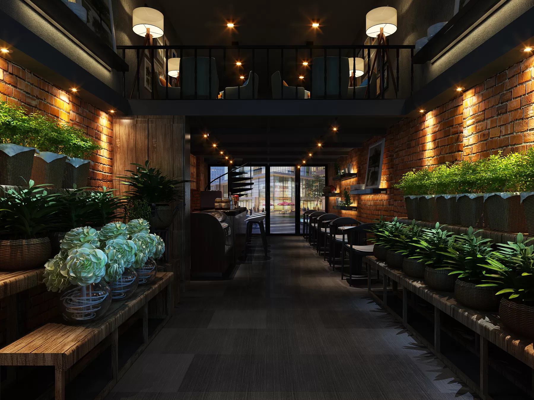 FASTFOOD STORE – 3D SCENES – 0203