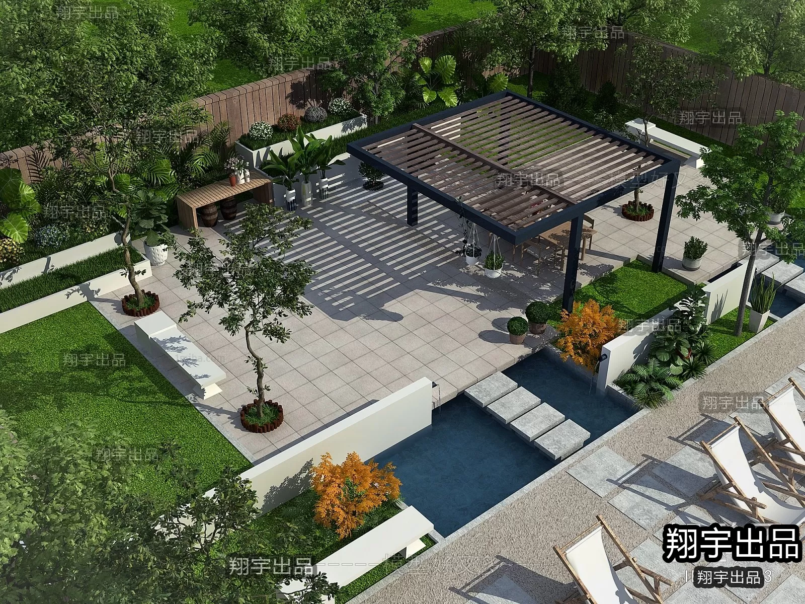 GARDERN HOME – 3D SCENES – 0010