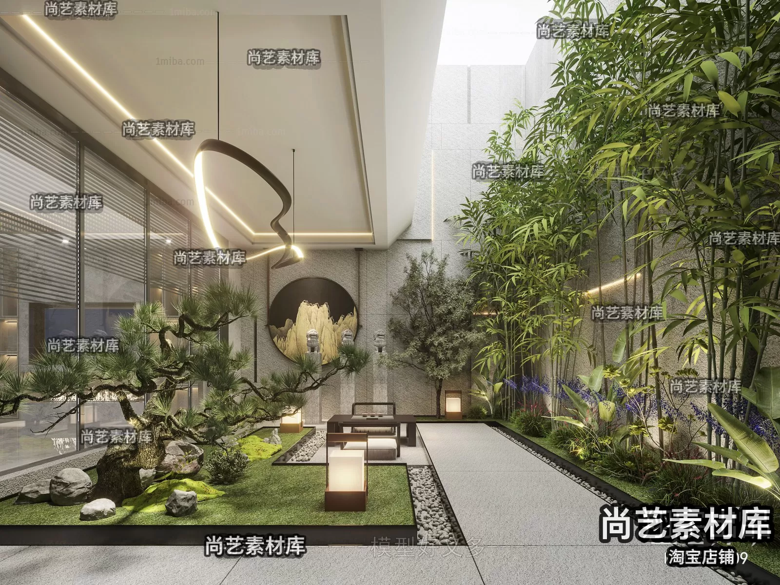 GARDERN HOME – 3D SCENES – 0016