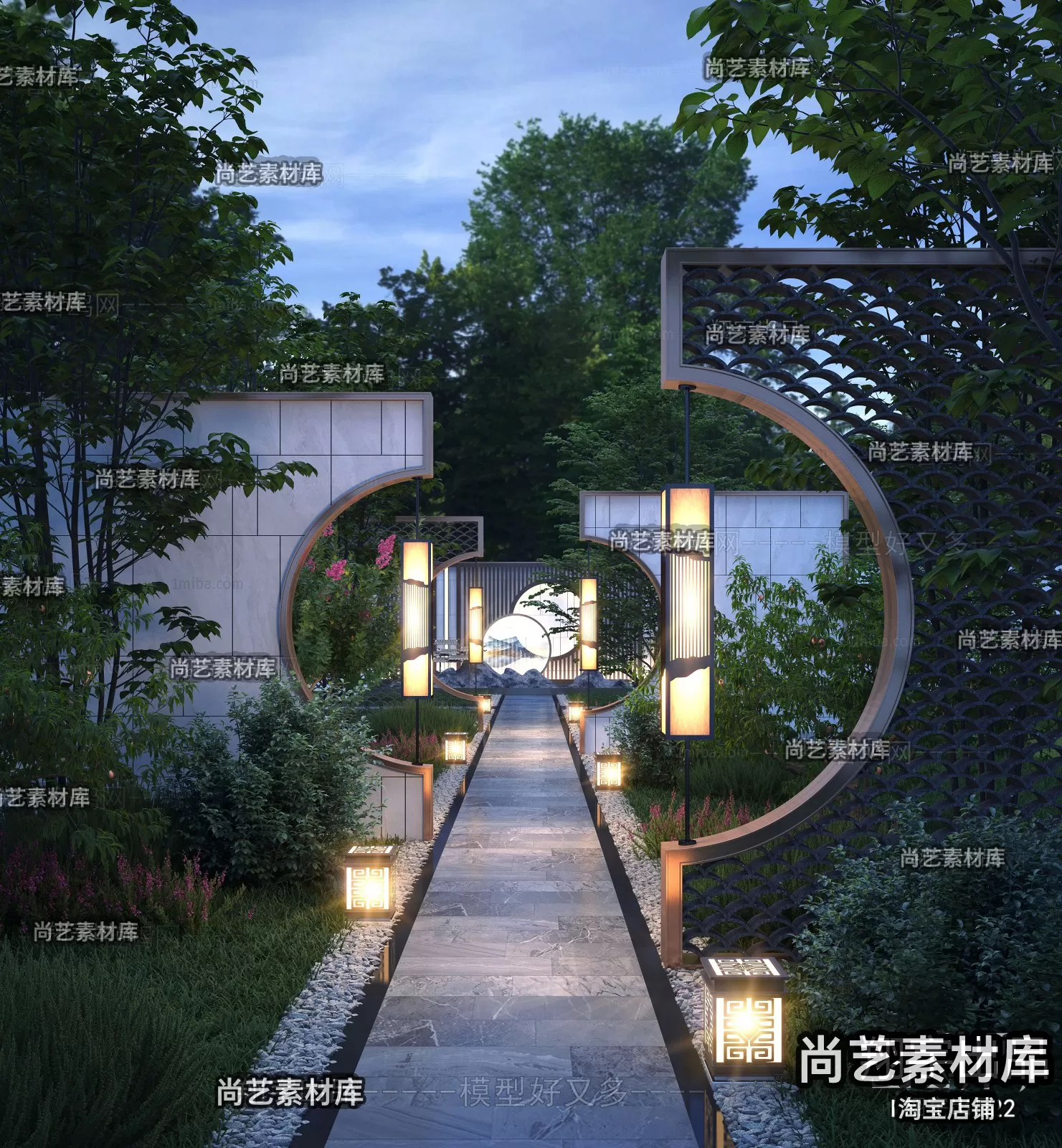 GARDERN HOME – 3D SCENES – 0020