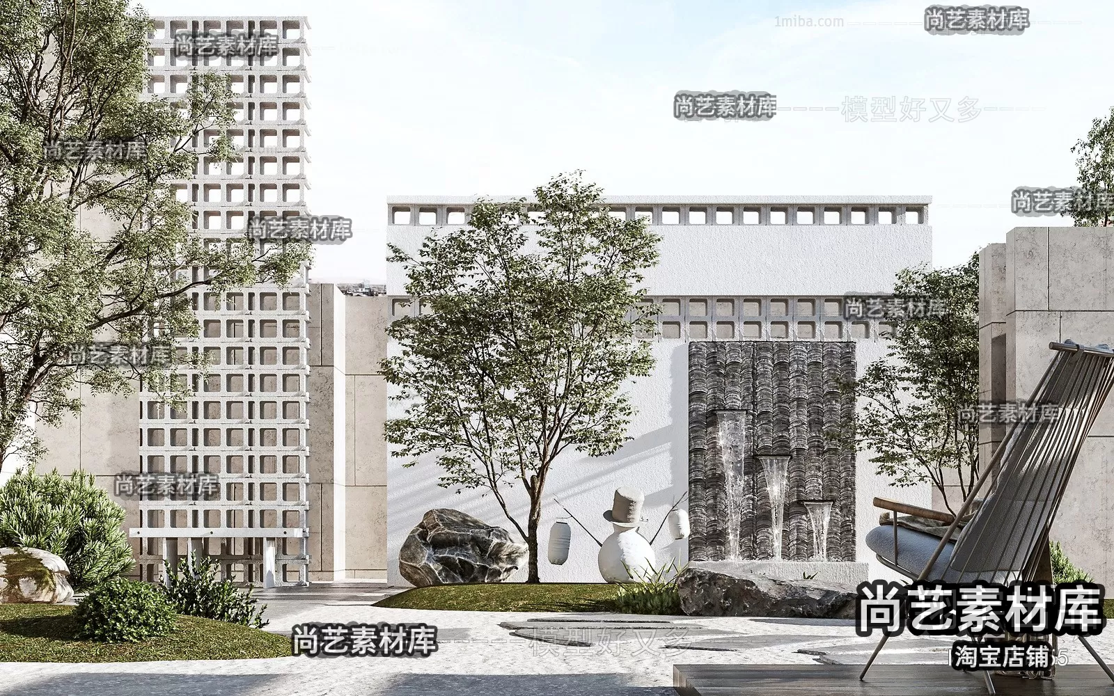 GARDERN HOME – 3D SCENES – 0022