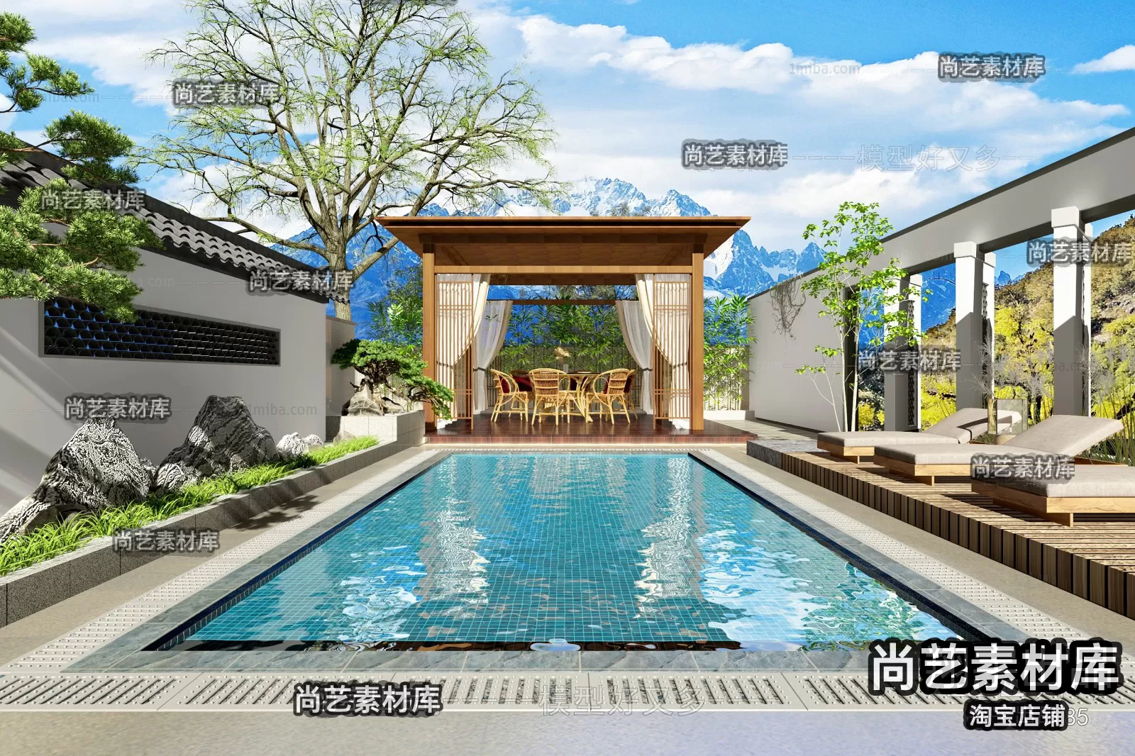 GARDERN HOME – 3D SCENES – 0023