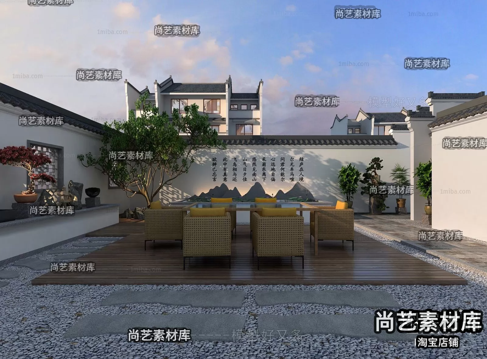 GARDERN HOME – 3D SCENES – 0028