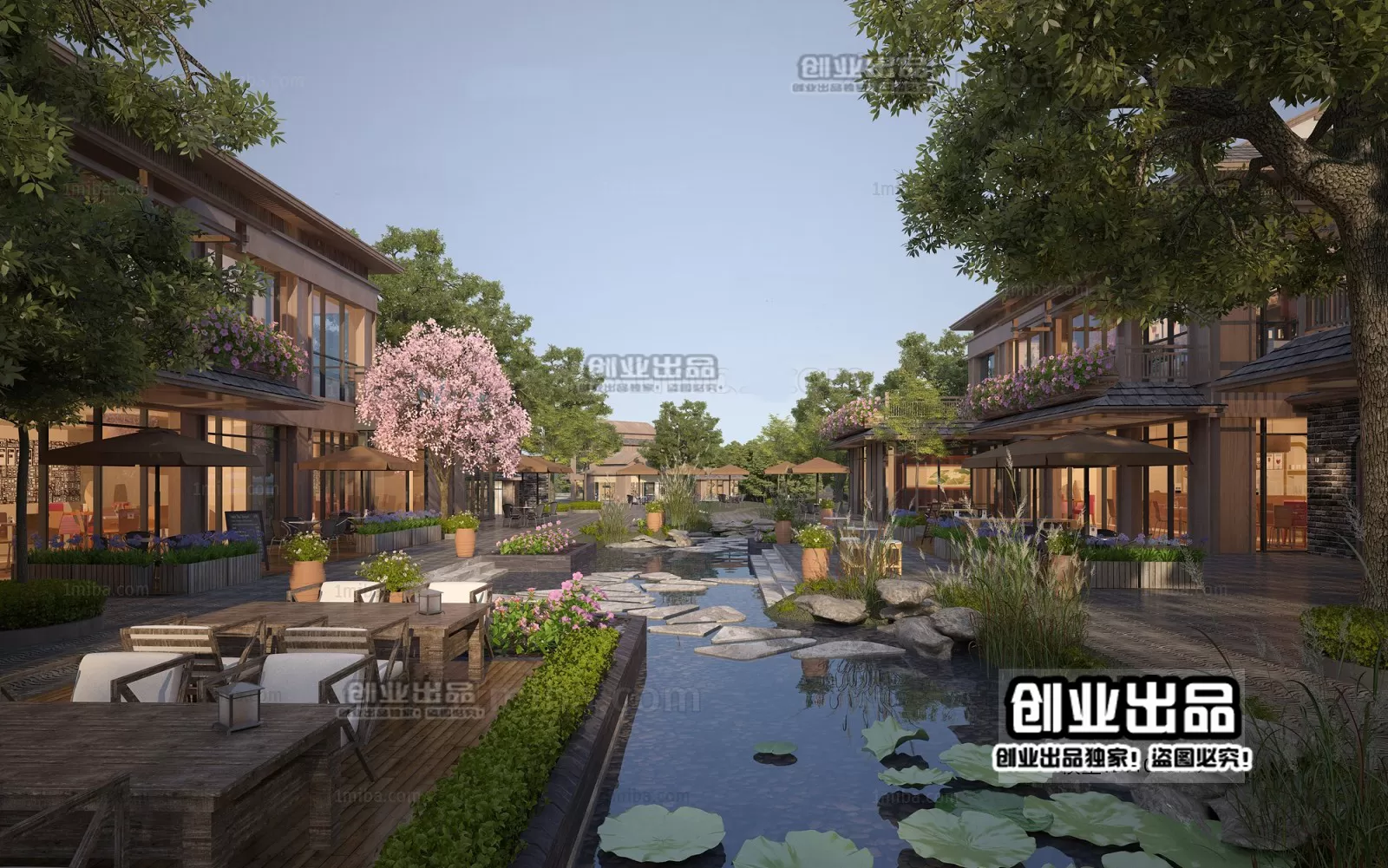 GARDERN HOME – 3D SCENES – 0043