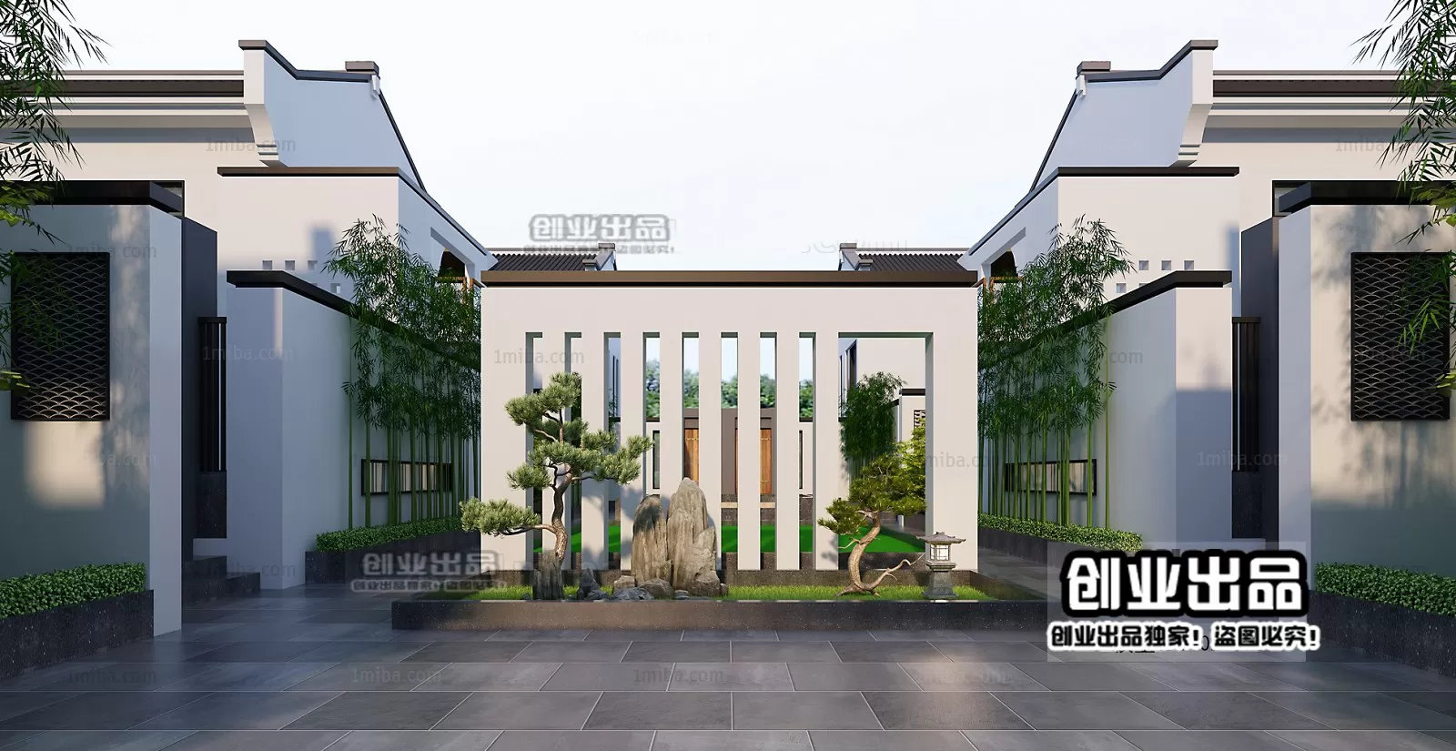 GARDERN HOME – 3D SCENES – 0045