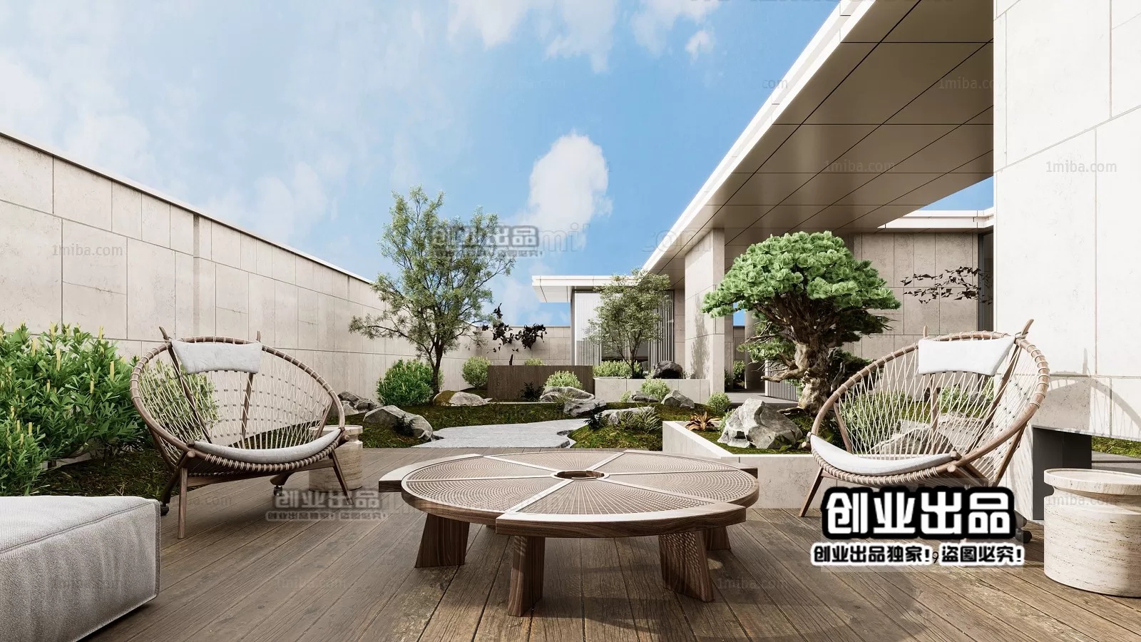 GARDERN HOME – 3D SCENES – 0049