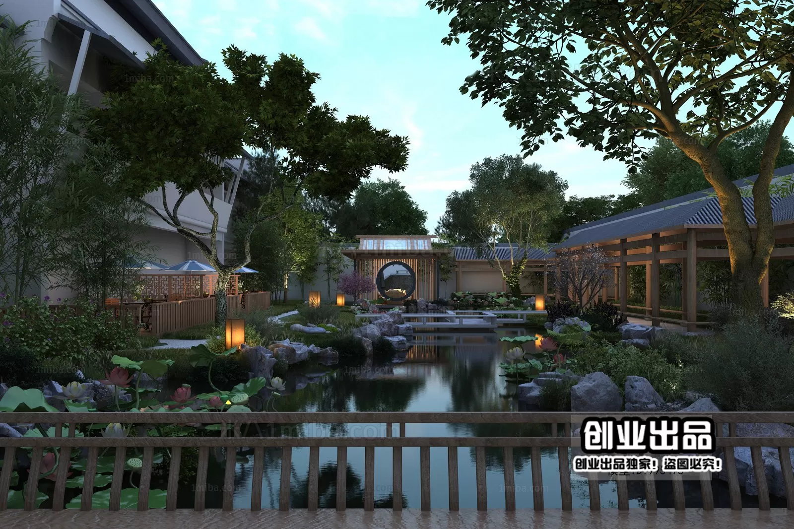 GARDERN HOME – 3D SCENES – 0060