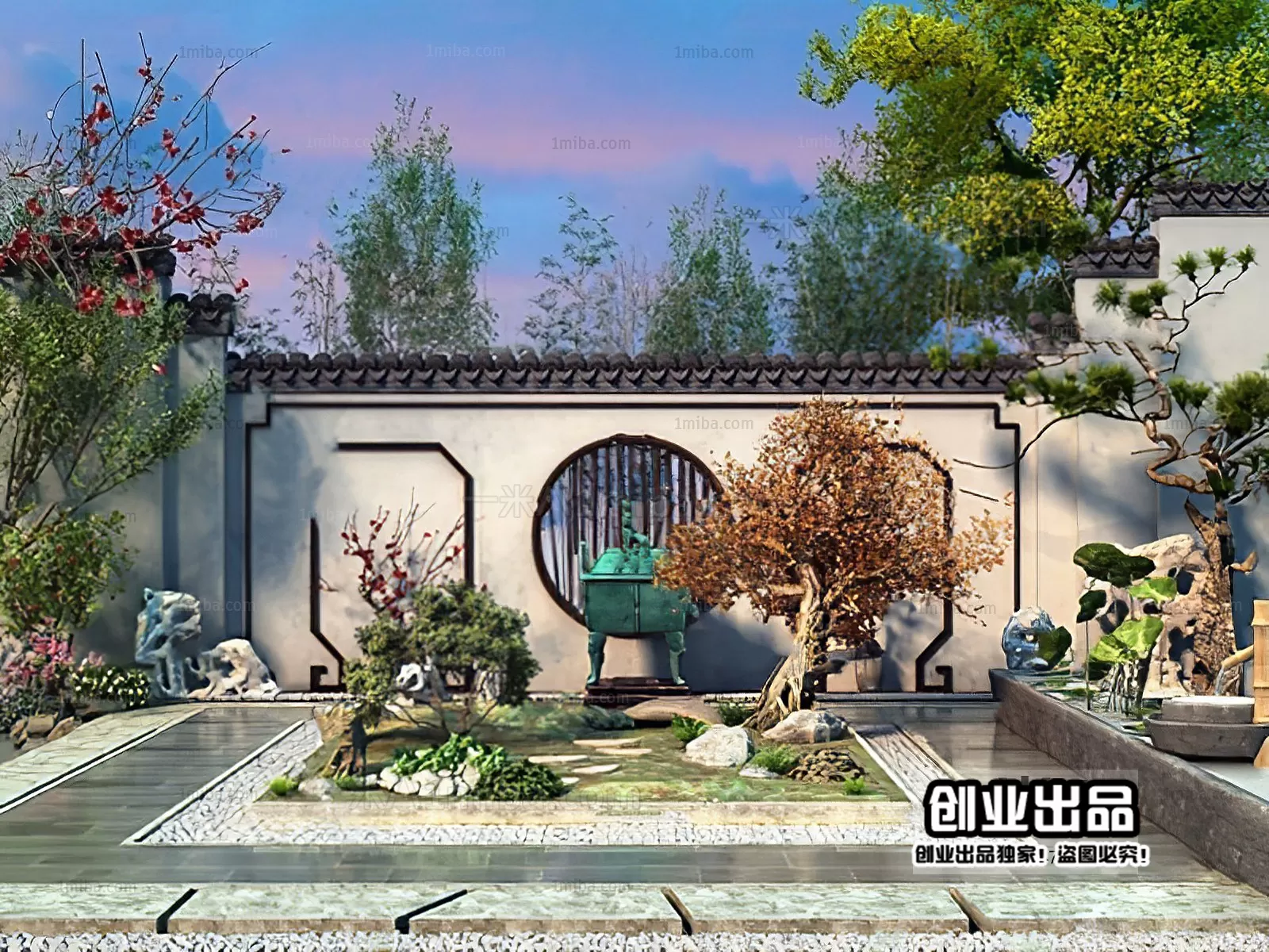 GARDERN HOME – 3D SCENES – 0071