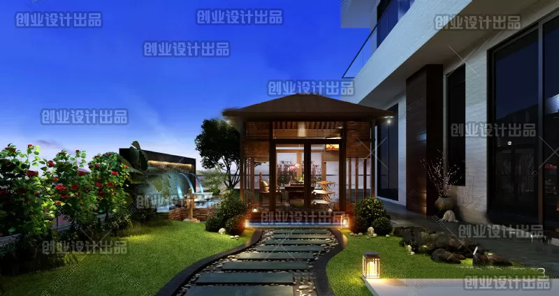 GARDERN HOME – 3D SCENES – 0074