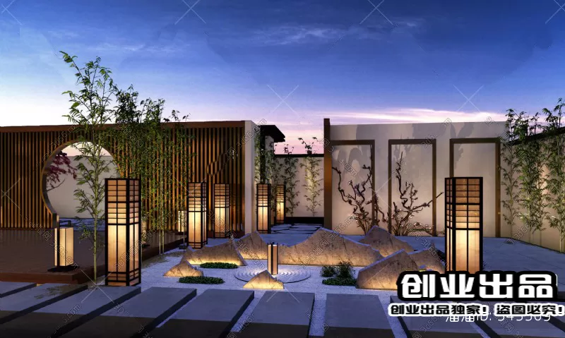 GARDERN HOME – 3D SCENES – 0088