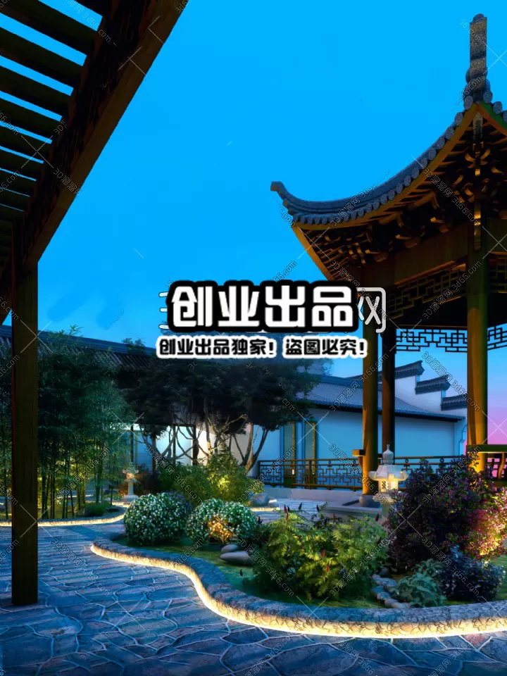 GARDERN HOME – 3D SCENES – 0089