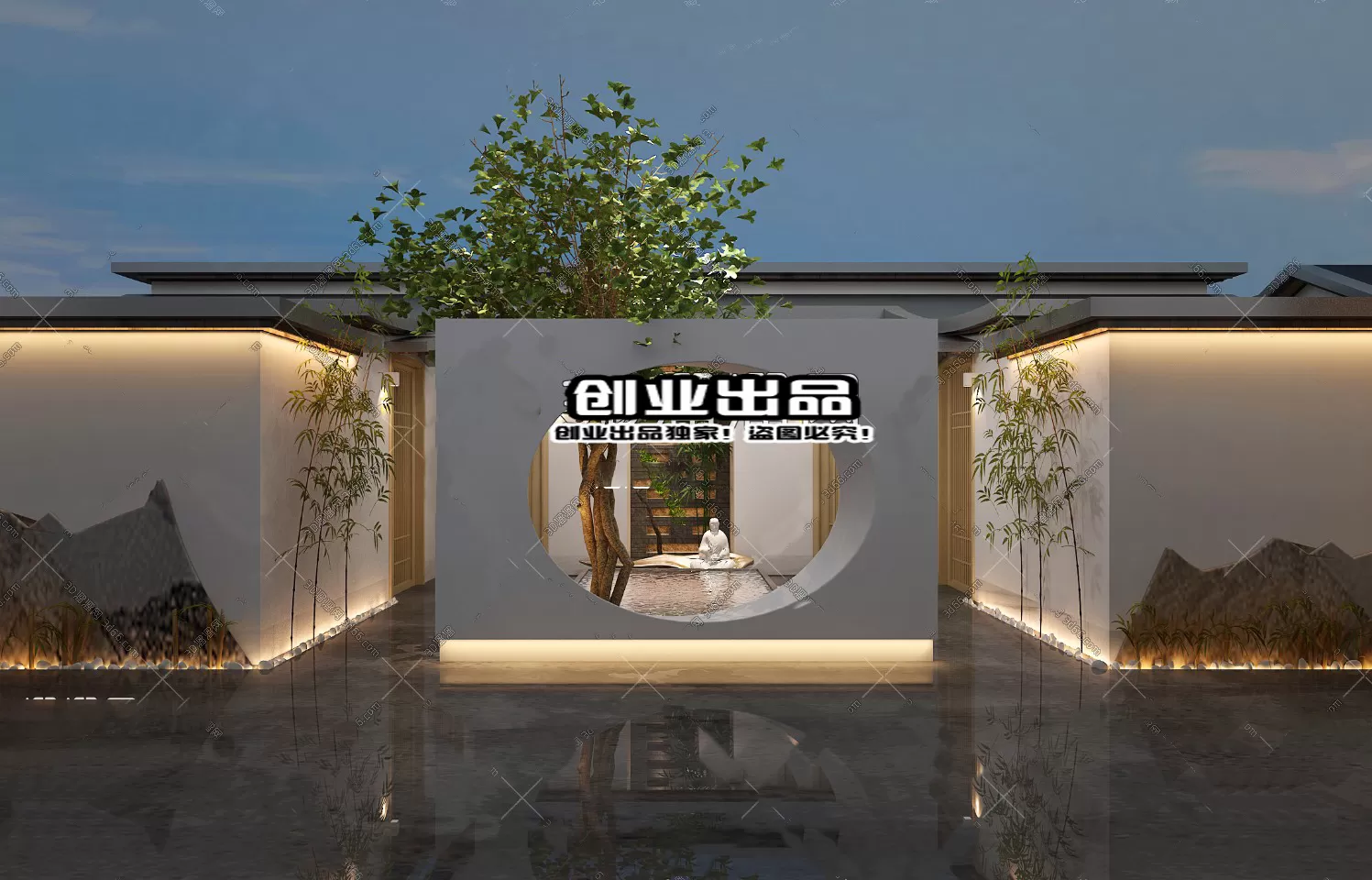 GARDERN HOME – 3D SCENES – 0091