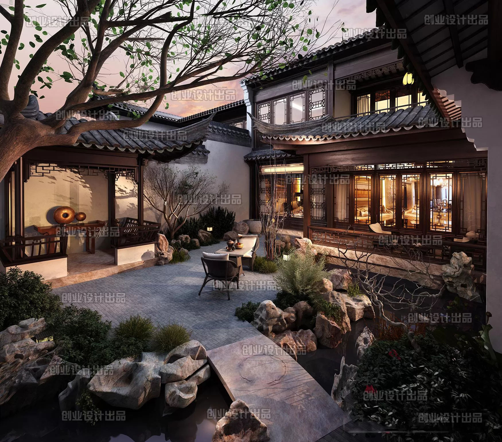 GARDERN HOME – 3D SCENES – 0137