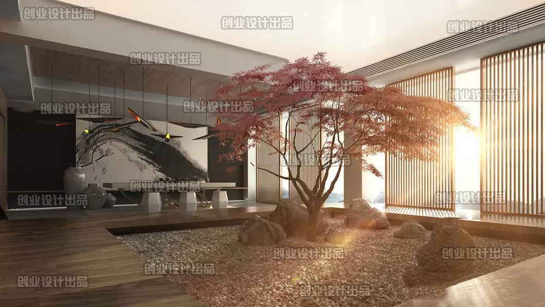 GARDERN HOME – 3D SCENES – 0142