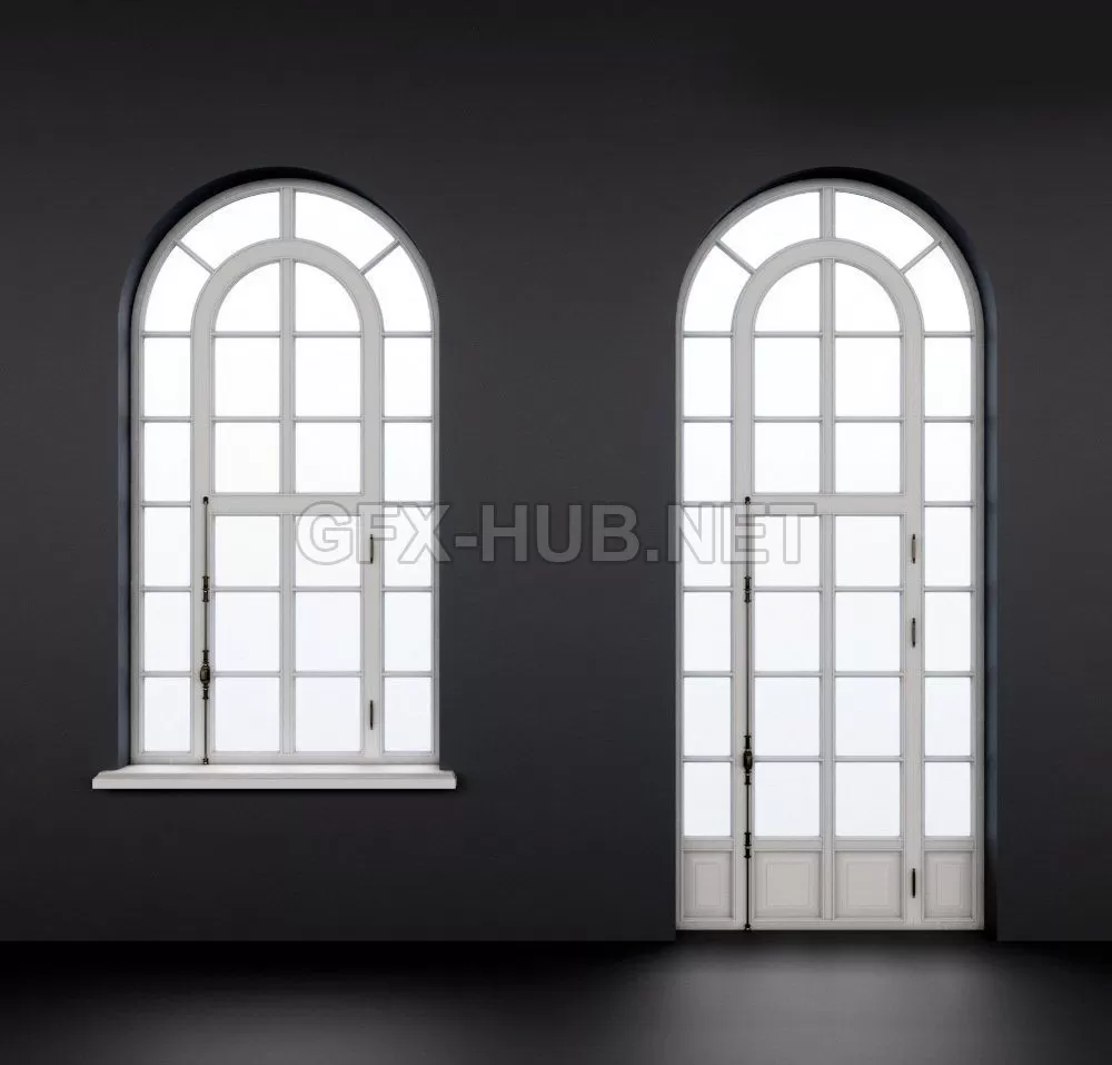 Arched window 1 – 206007 Arched window 1 – 206007