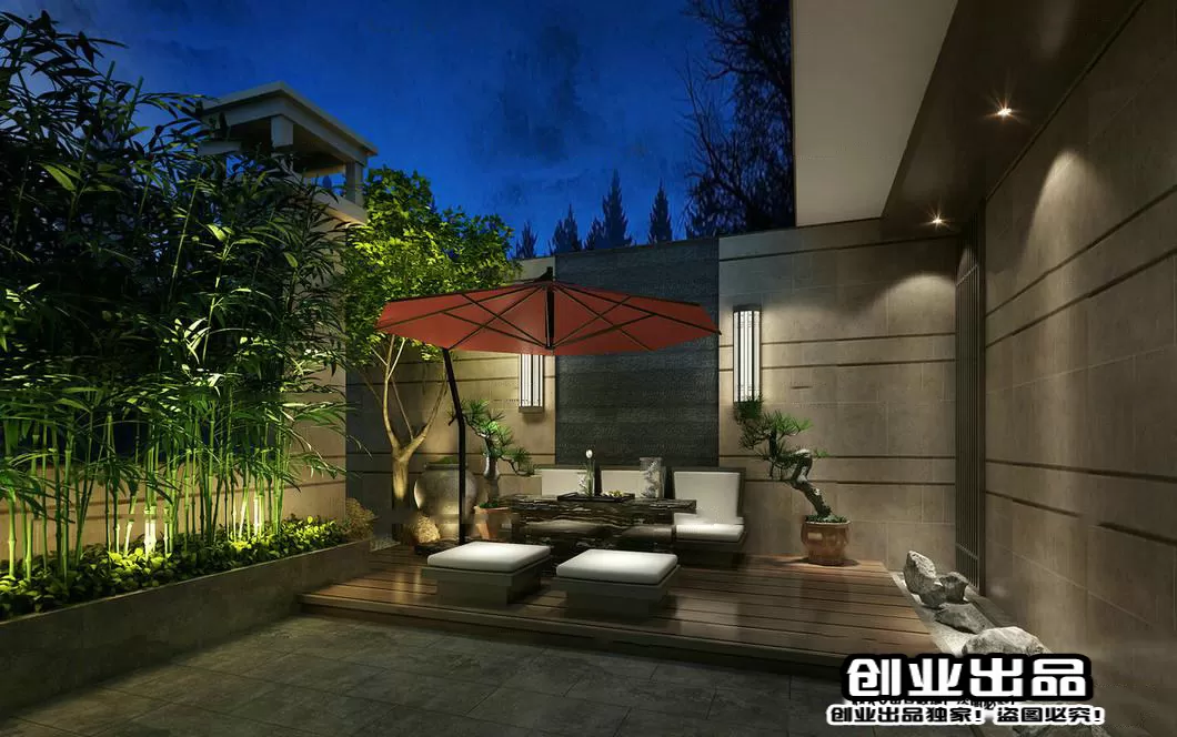 GARDERN HOME – 3D SCENES – 0169