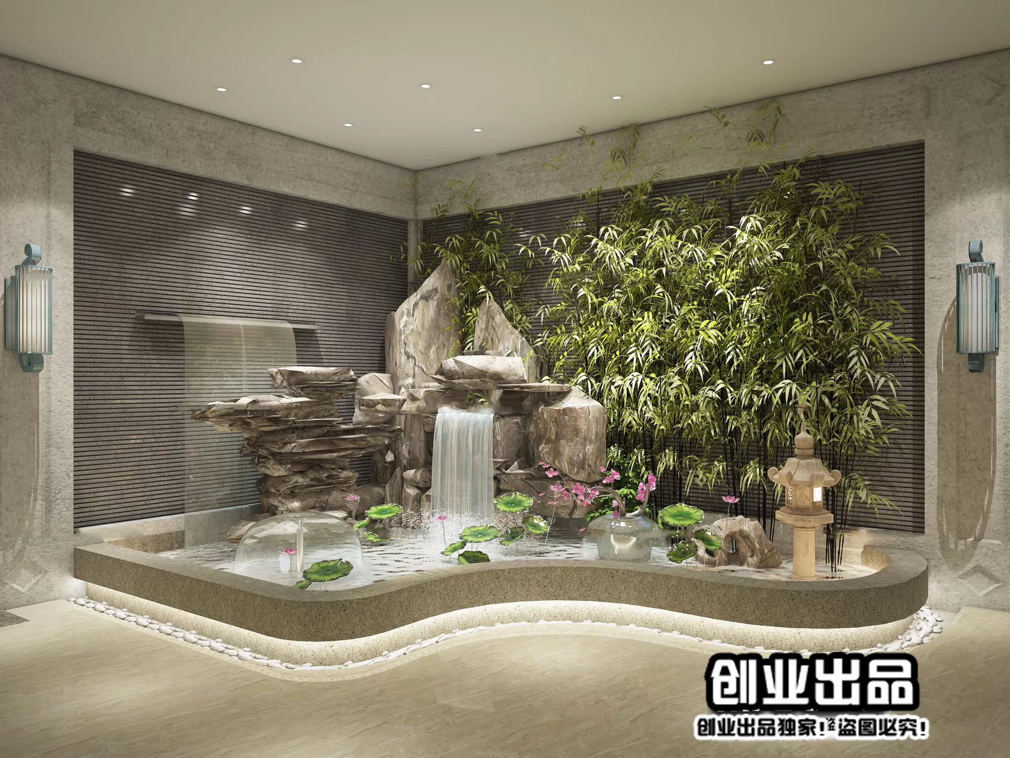 GARDERN HOME – 3D SCENES – 0170