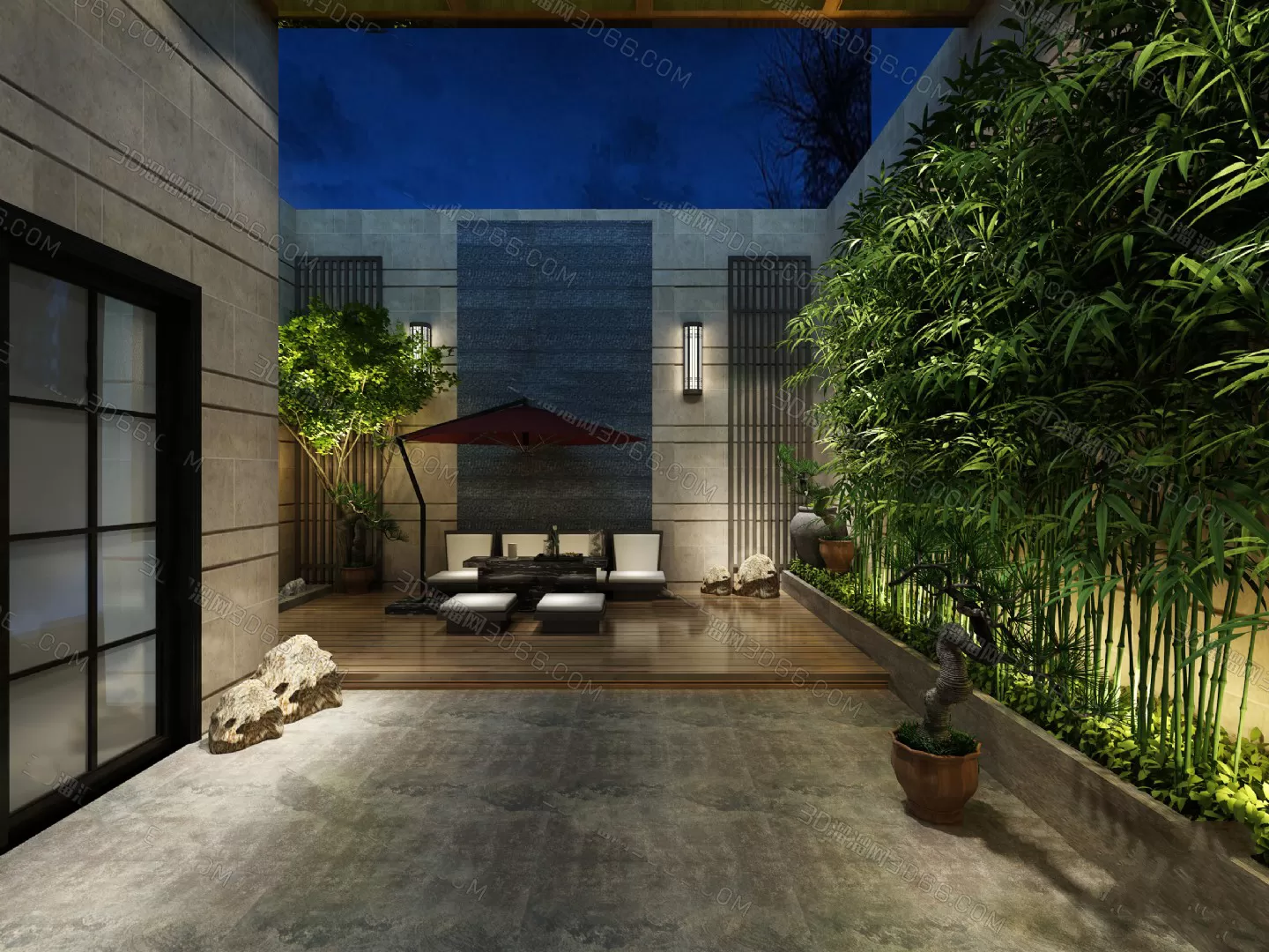 GARDERN HOME – 3D SCENES – 0185