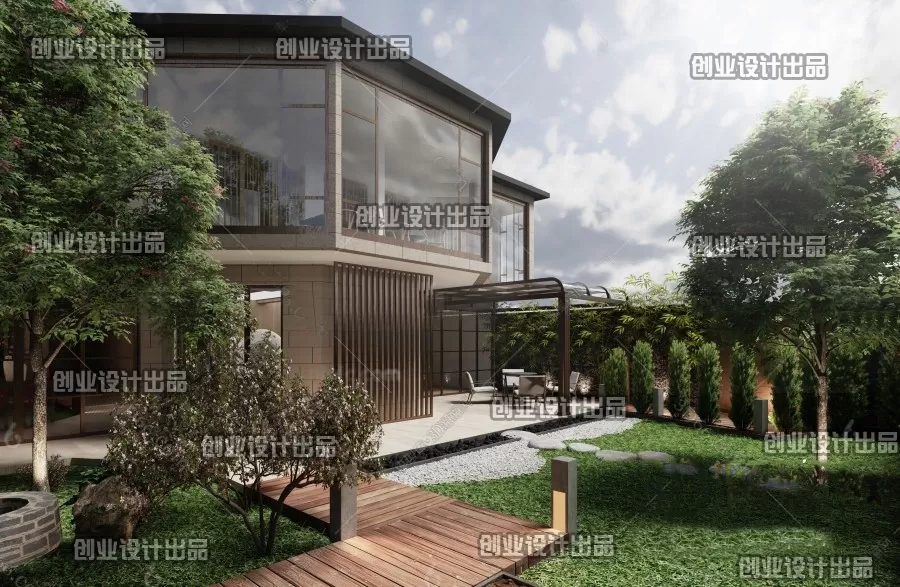 GARDERN HOME – 3D SCENES – 0191