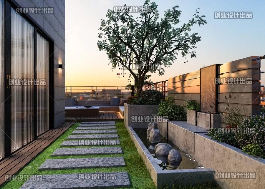 GARDERN HOME – 3D SCENES – 0194