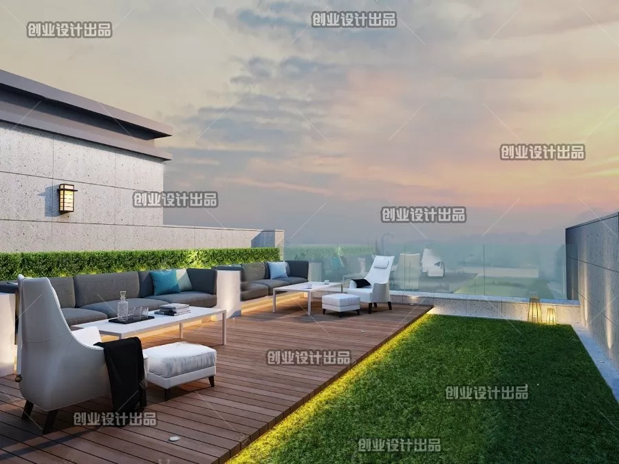 GARDERN HOME – 3D SCENES – 0197