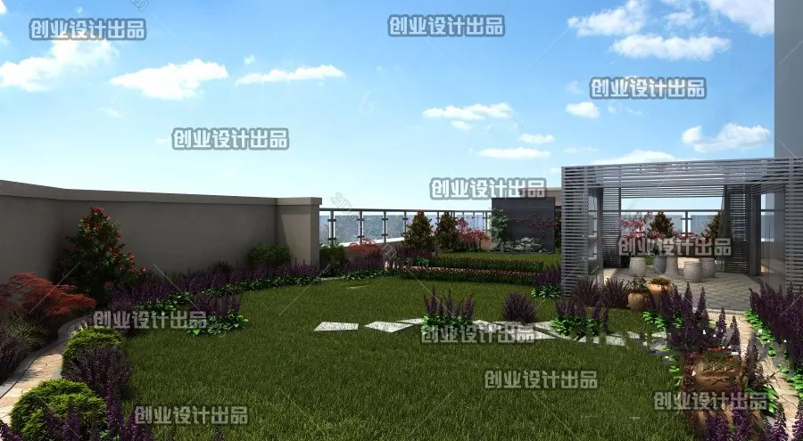 GARDERN HOME – 3D SCENES – 0200