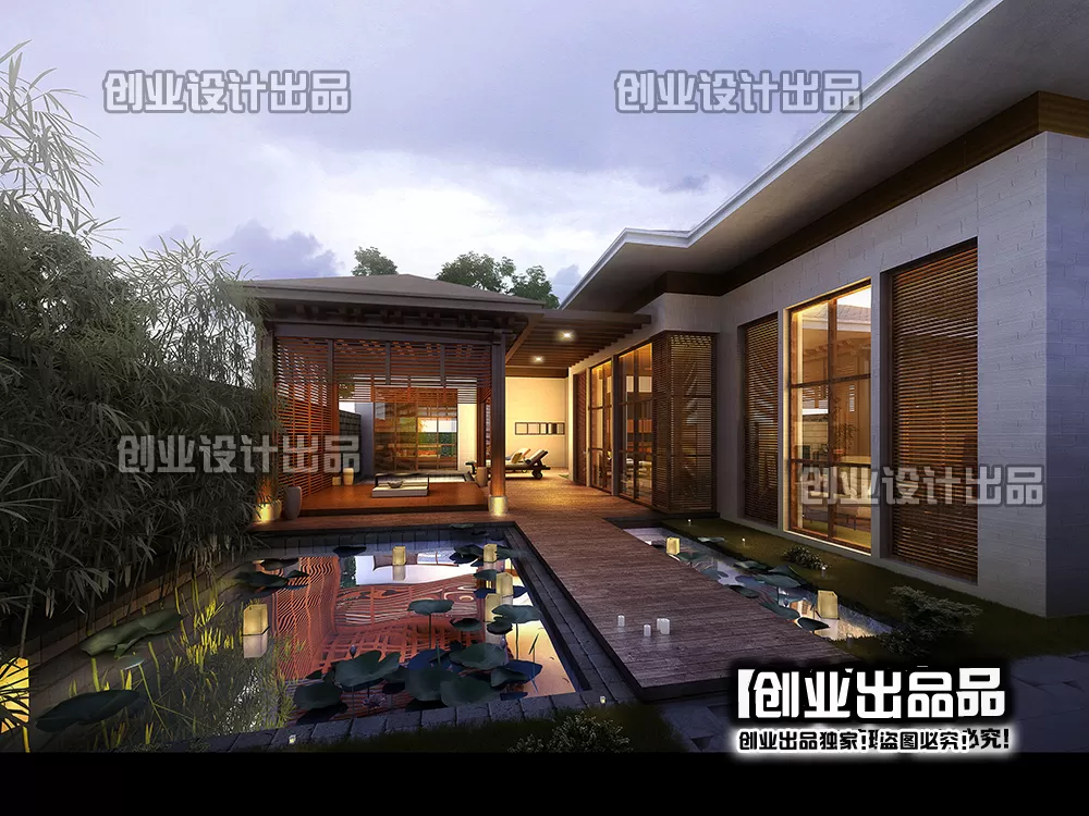 GARDERN HOME – 3D SCENES – 0211