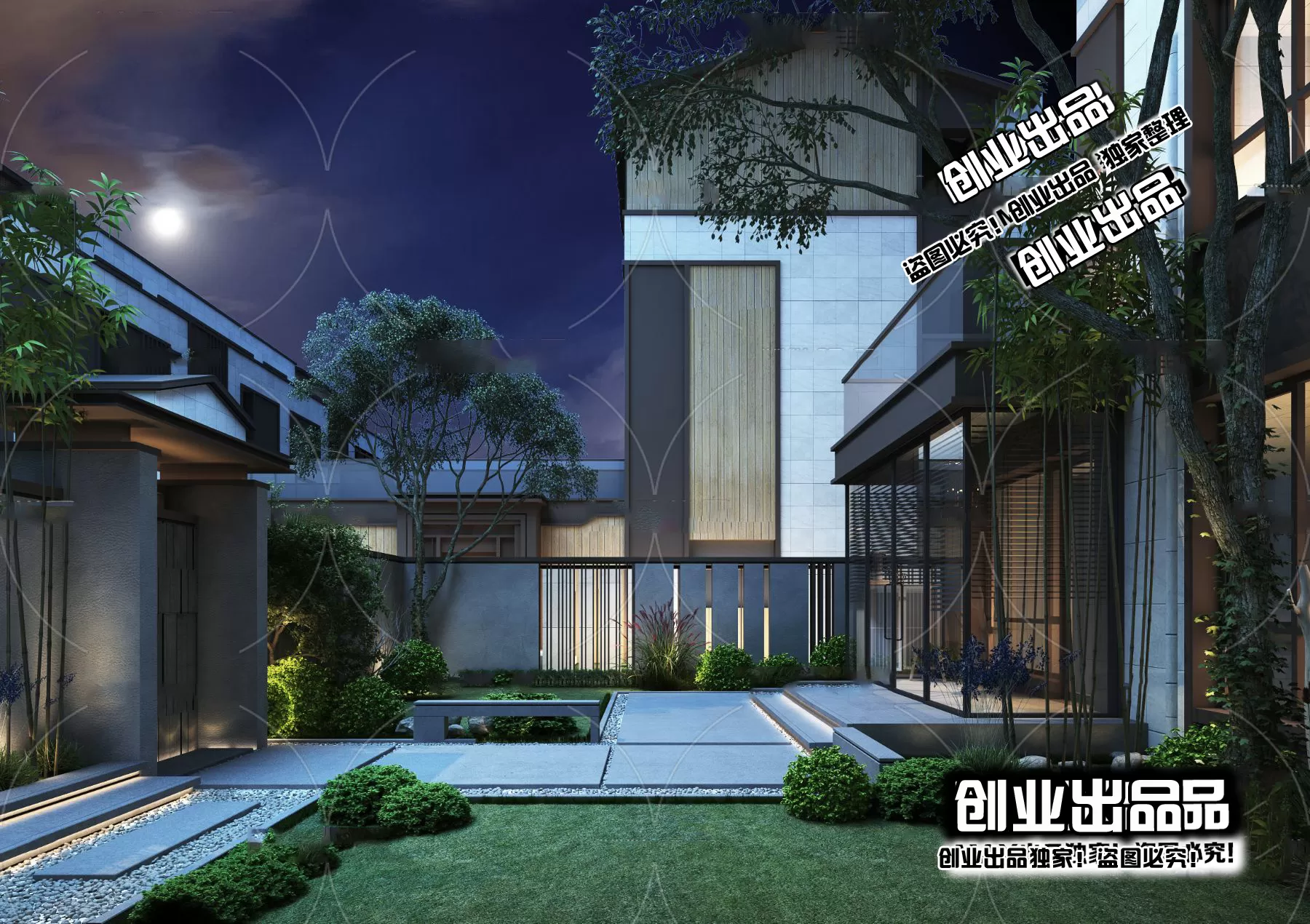 GARDERN HOME – 3D SCENES – 0217