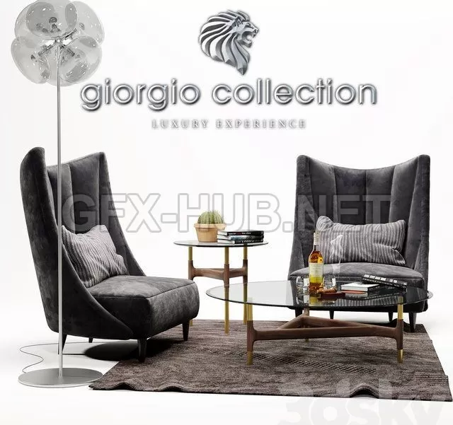 Armchair Anthea giorgio collection – 206139