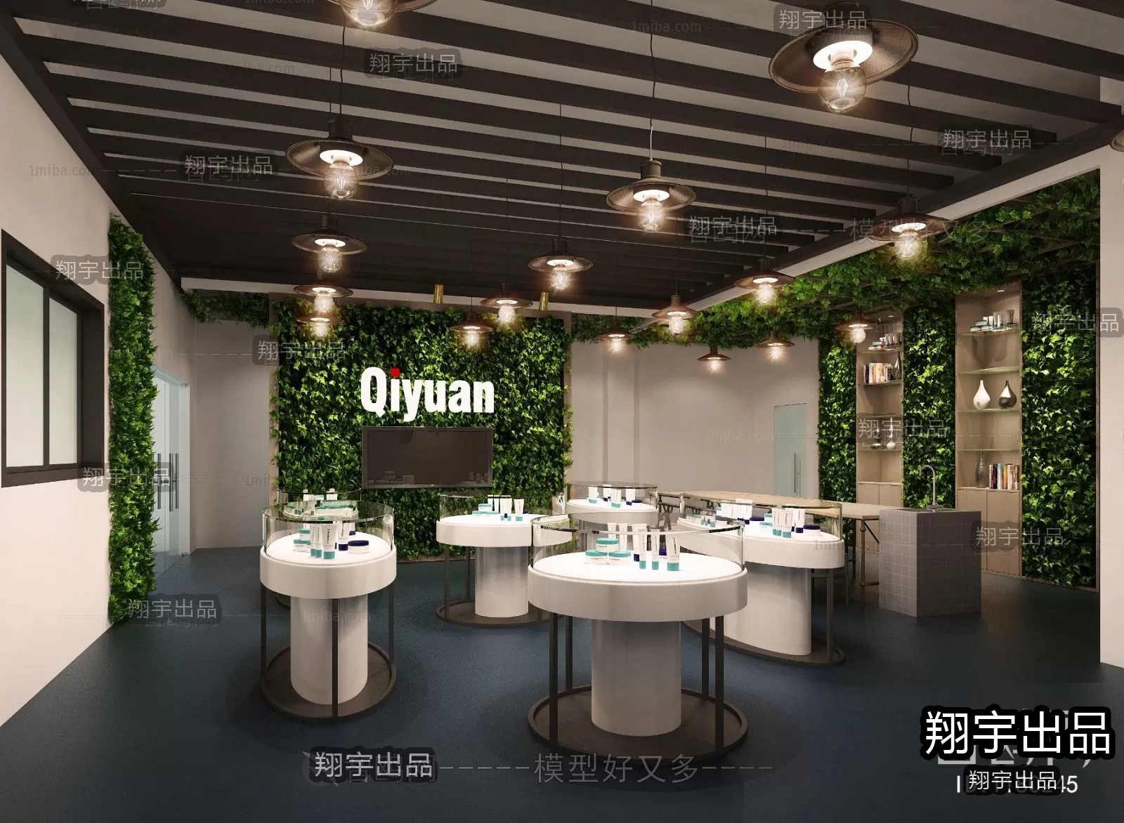 3D RETAILS INTERIOR (VRAY) – JEWELRY 3D SCENES – 005