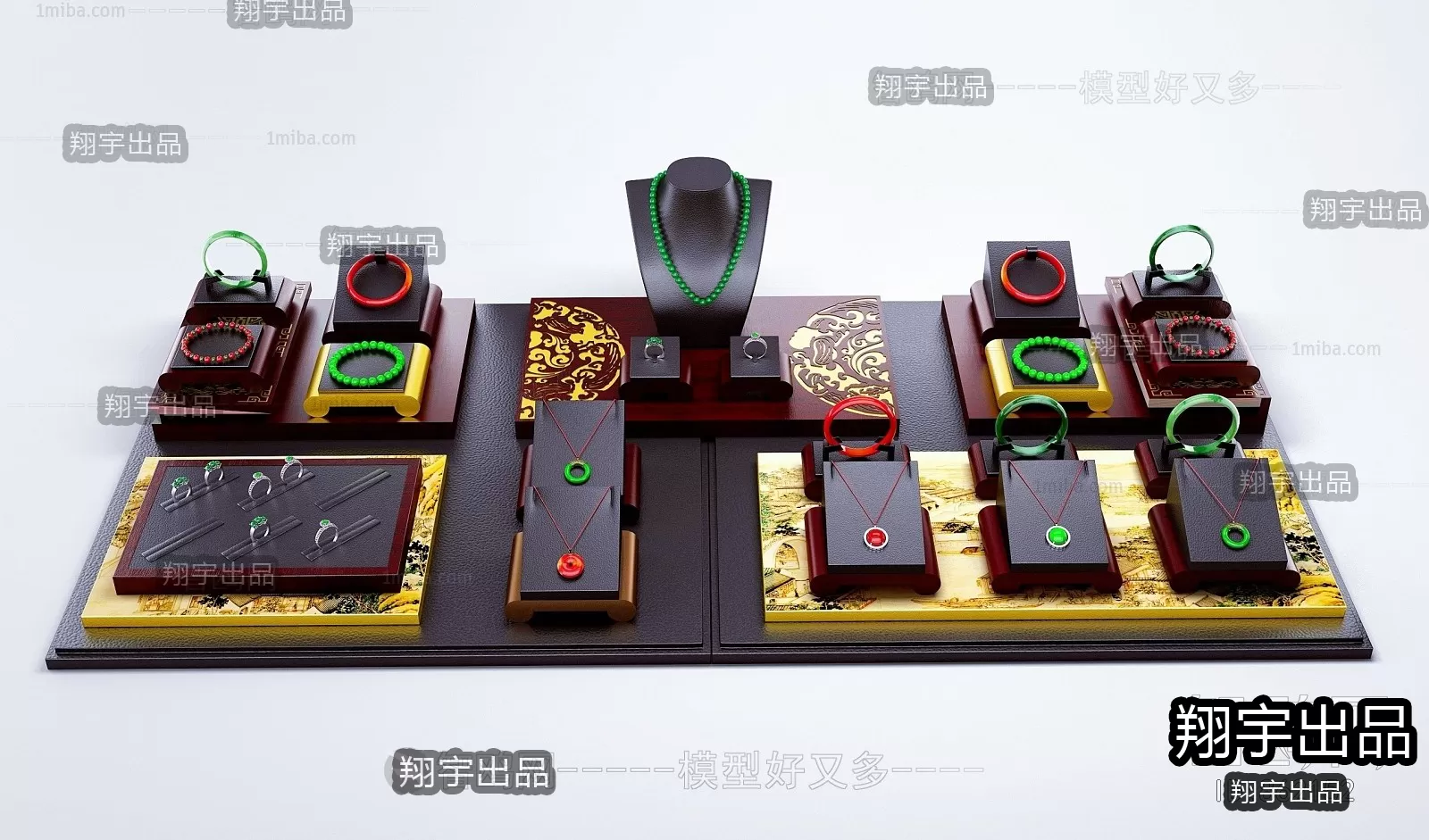 3D RETAILS INTERIOR (VRAY) – JEWELRY 3D SCENES – 009