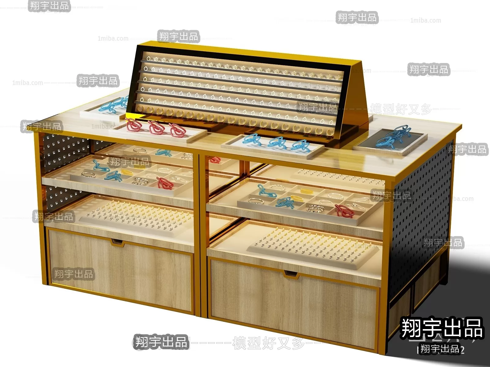 3D RETAILS INTERIOR (VRAY) – JEWELRY 3D SCENES – 010