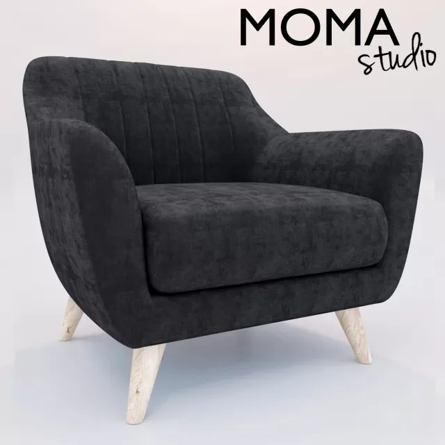 Armchair Dark Grey Charlie – 206169