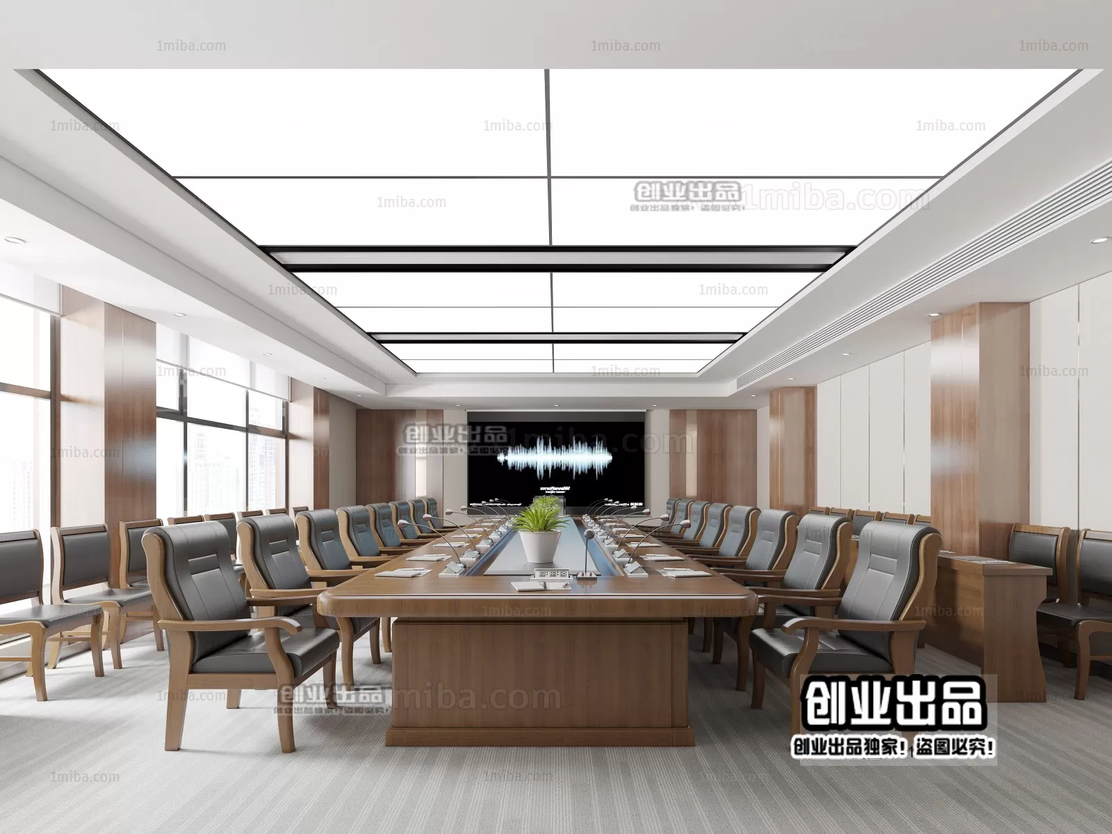 3D SCHOOL INTERIOR (VRAY) – LECTURE HALL 3D SCENES – 044