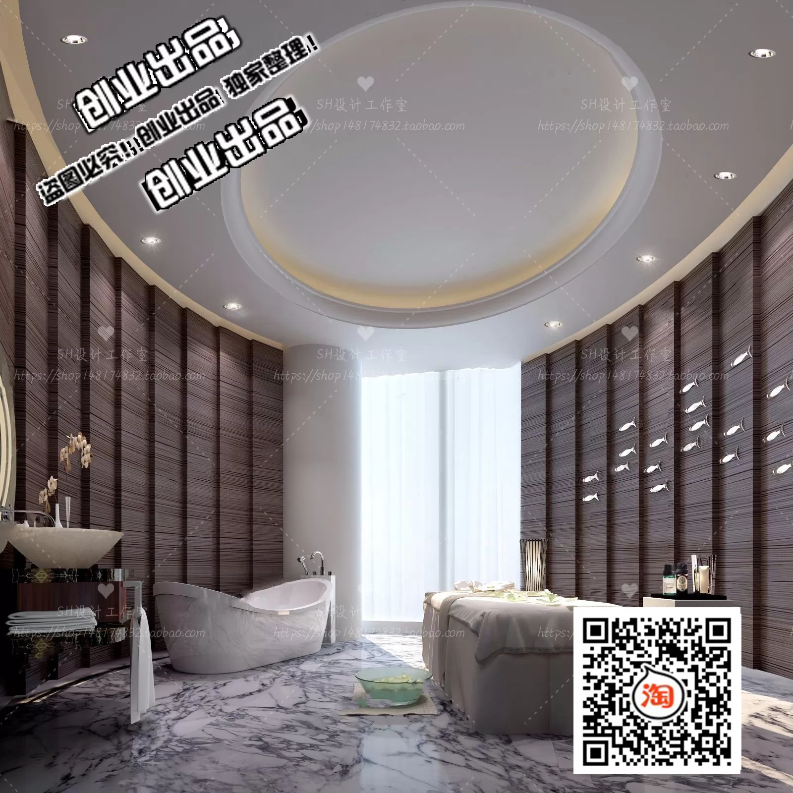 SPA – 3D SCENES – VRAY RENDER – 066