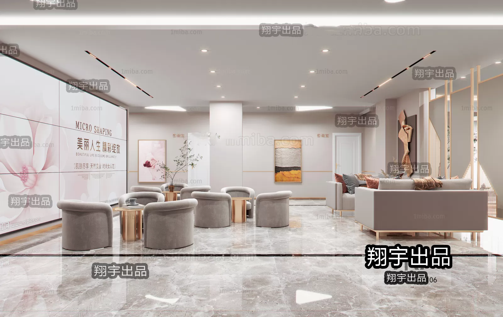 SPA – 3D SCENES – VRAY RENDER – 068