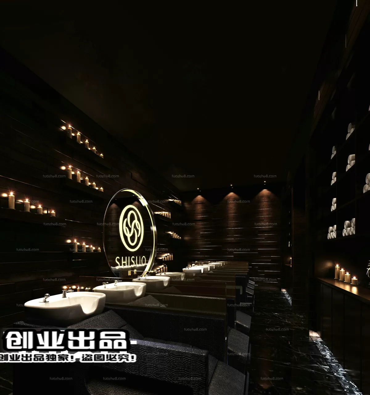 HAIR SALON – 3D SCENES – VRAY RENDER – 041