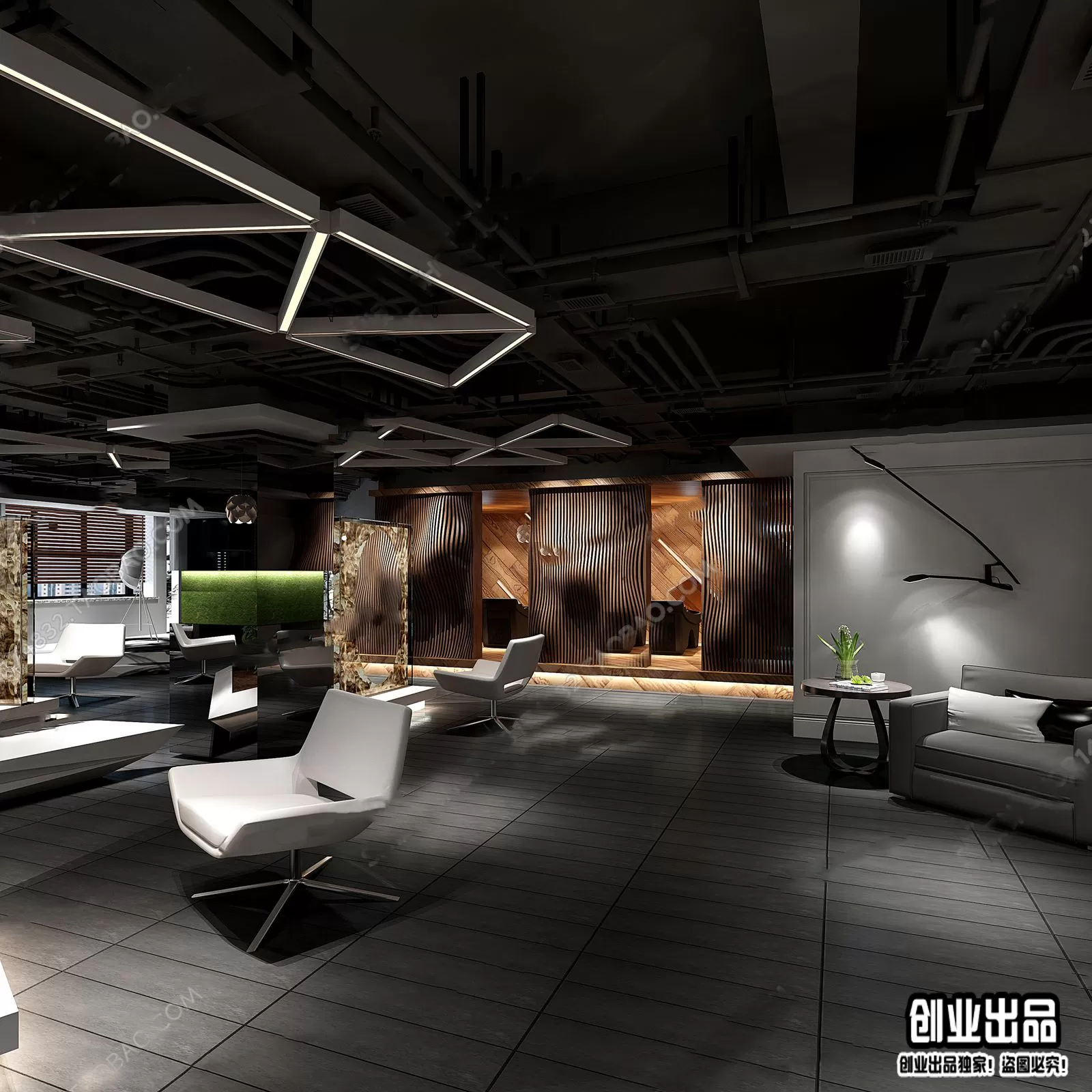 HAIR SALON – 3D SCENES – VRAY RENDER – 048