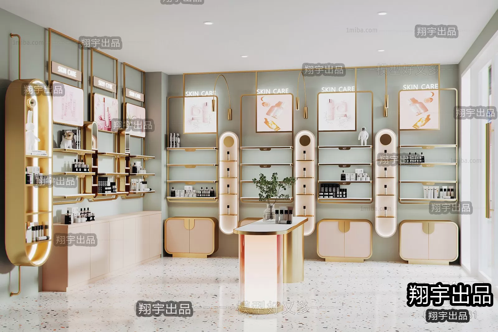 COSMETIC – 3D SCENES – VRAY RENDER – 005